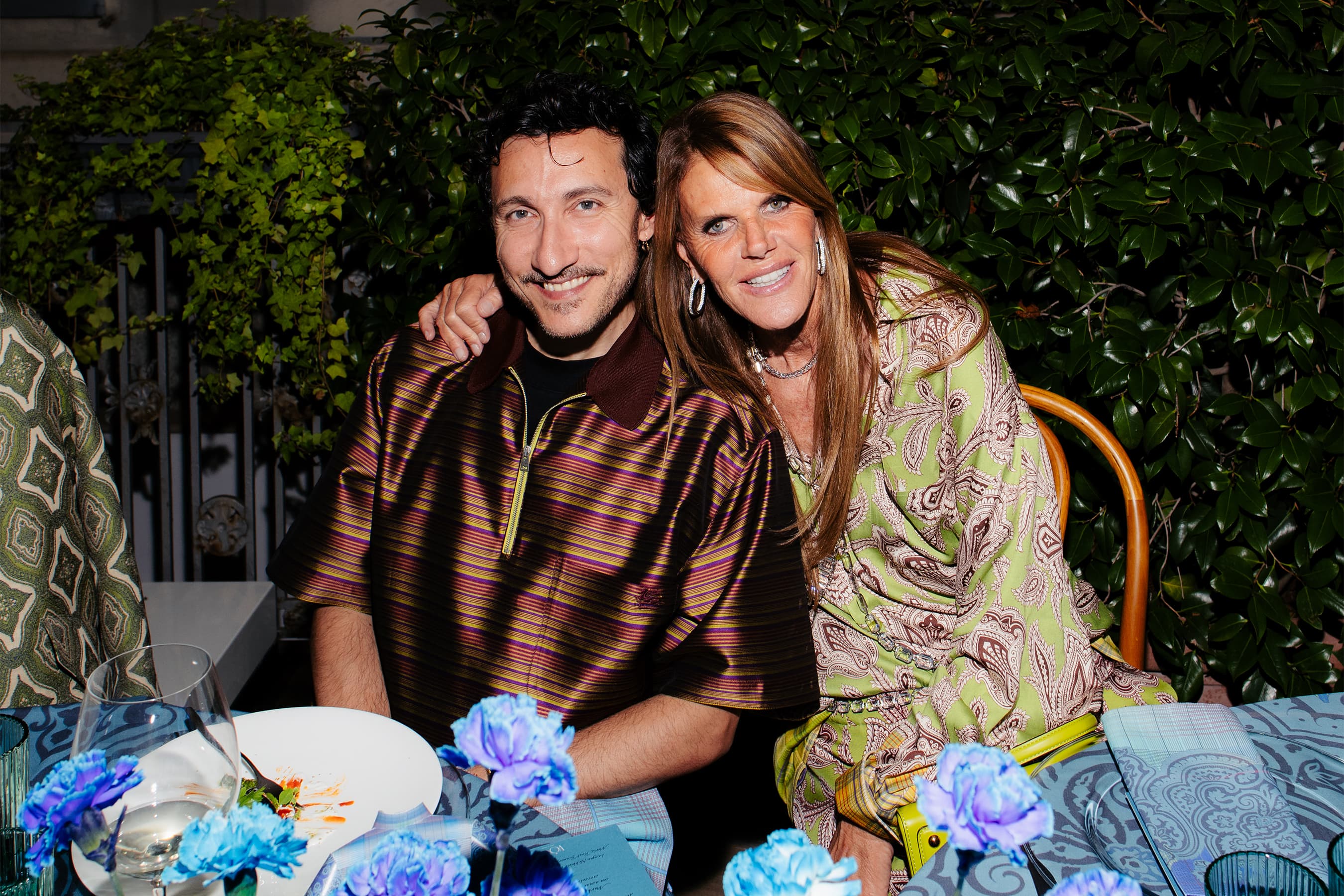 Etro Presents Men’s Summer 2025 Collection at Exclusive Dinner header image with MARCO DE VINCENZO AND ANNA DELLO RUSSO