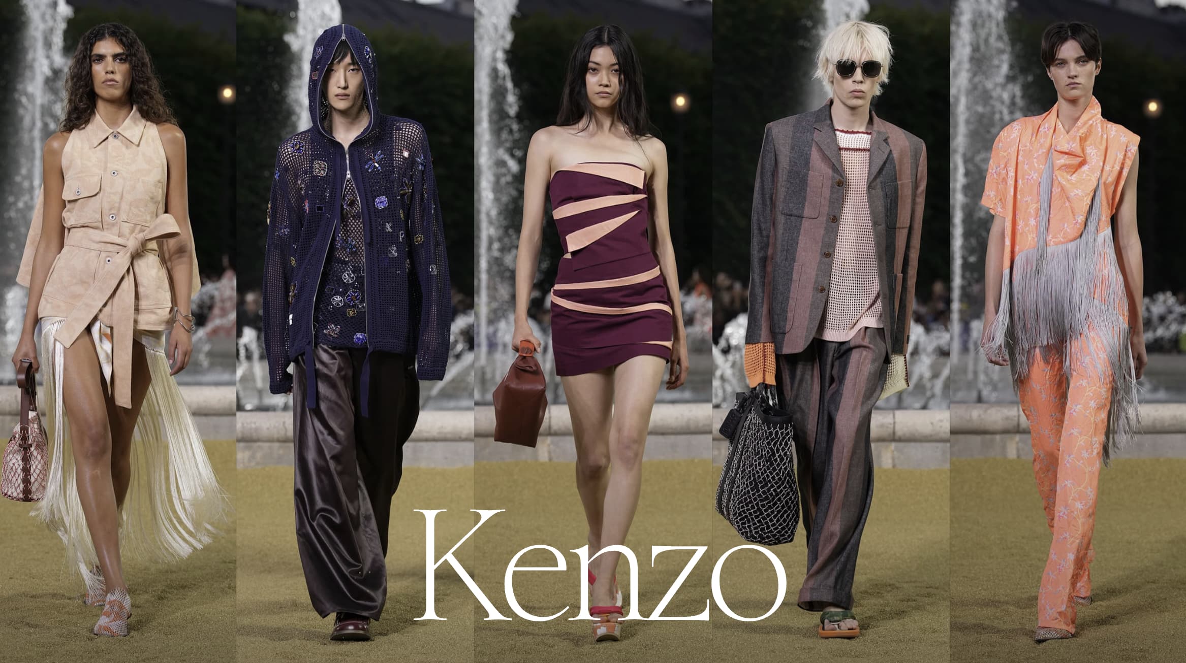 Kenzo Spring 2025 Men's Fashion Show | The Impression