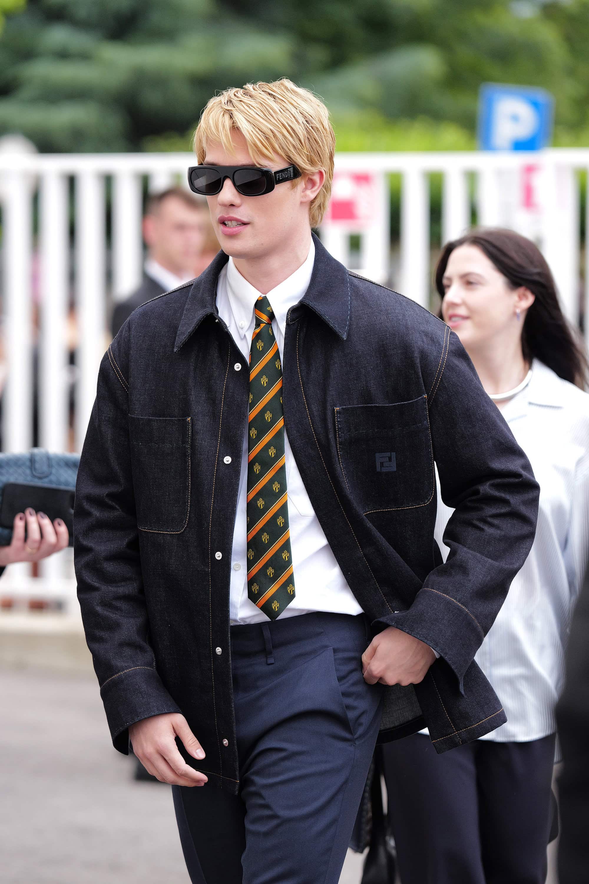 Fendi Spring 2025 Men's Fashion Show Front Row | The Impression