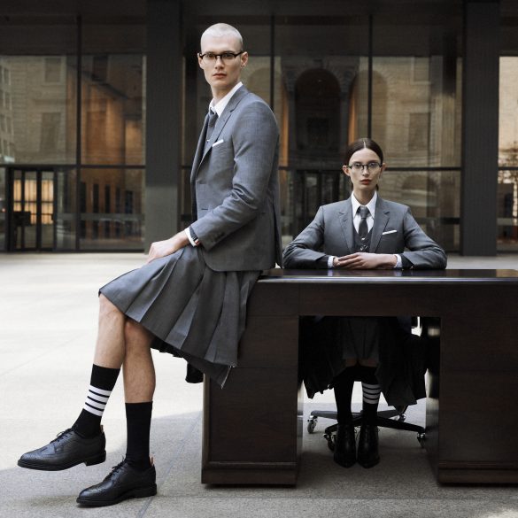 Thom Browne Eyewear Spring 2024 Ad Campaign