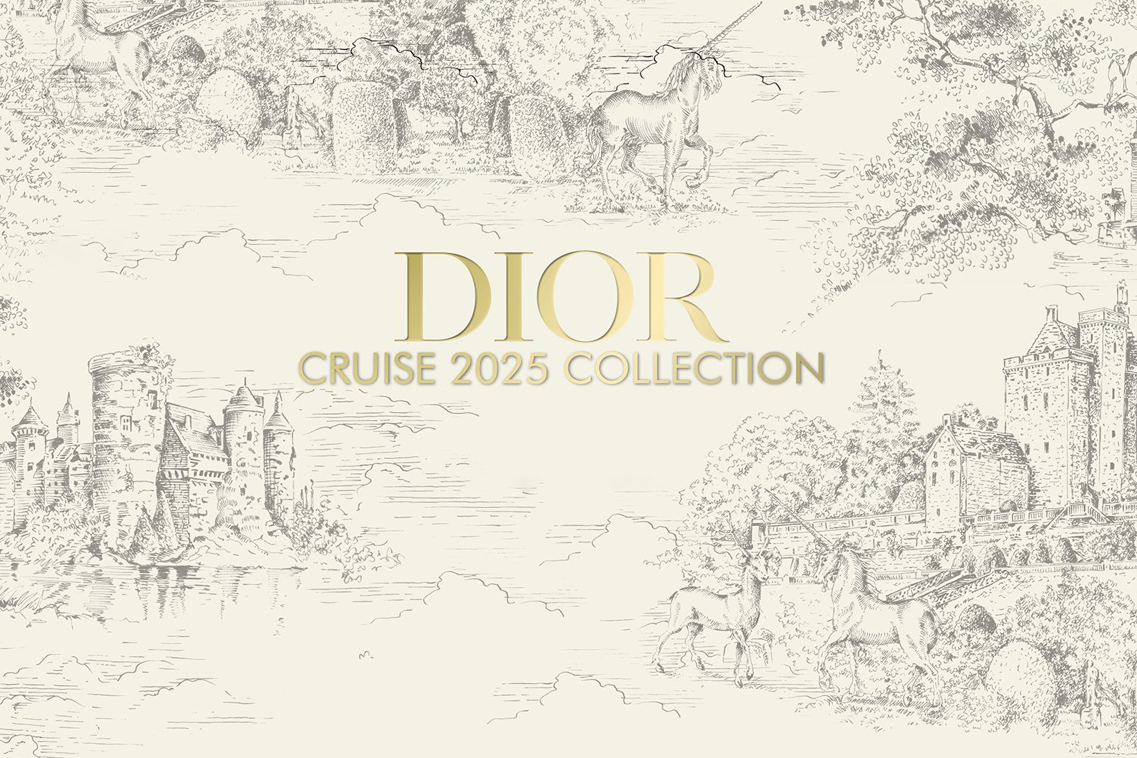 Watch Dior Cruise 2025 fashion show live