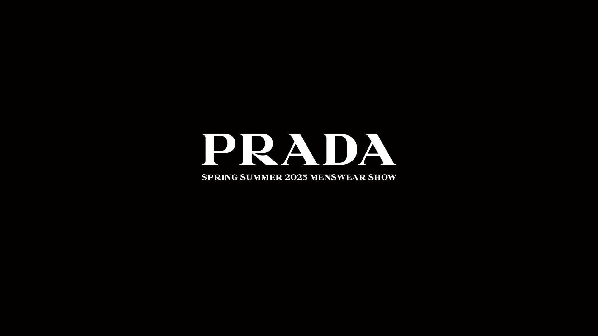 Watch Prada's Spring 2025 Men's Fashion Show