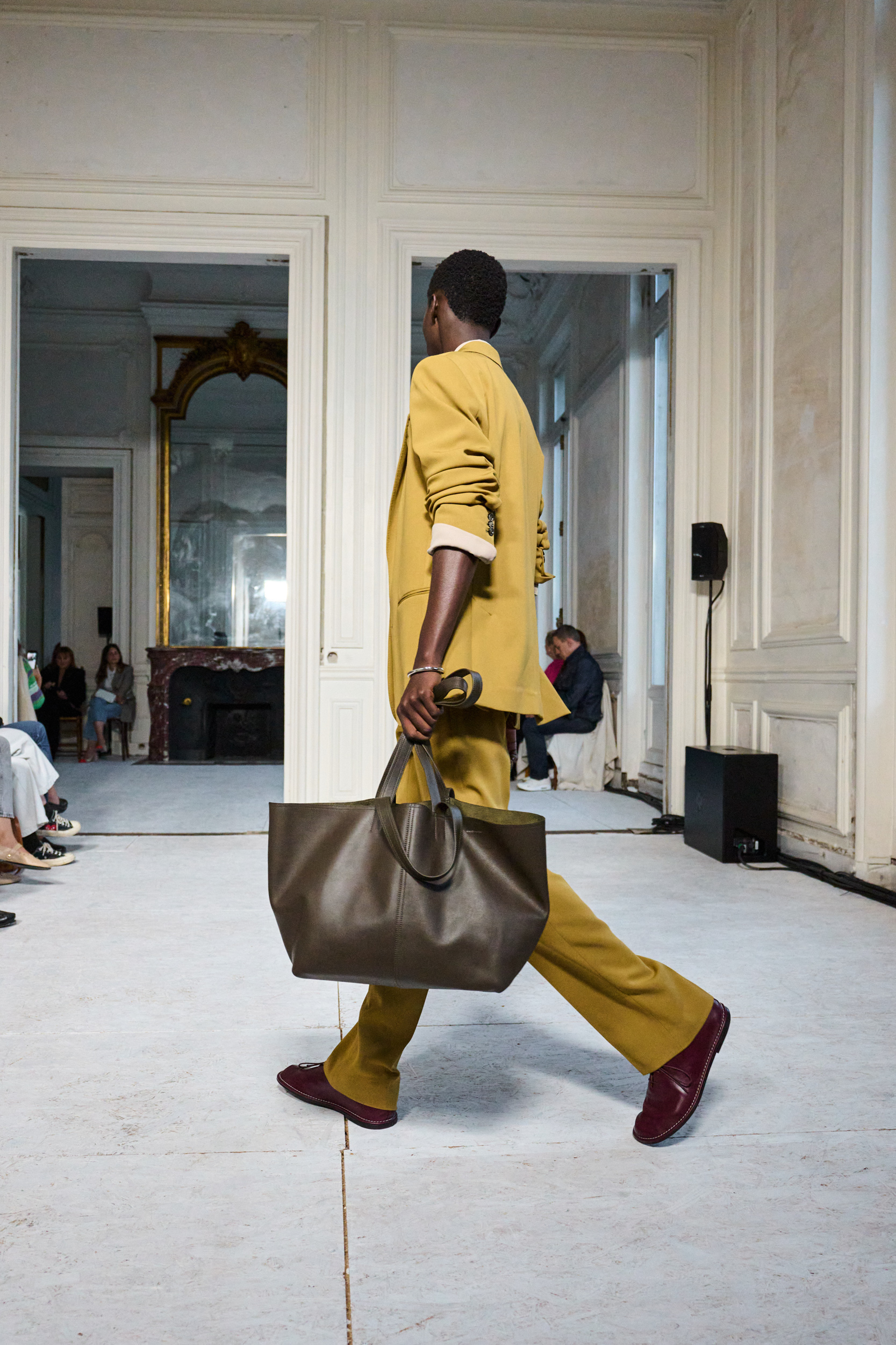 Ami Paris  Spring 2025 Men's Fashion Show Atmosphere