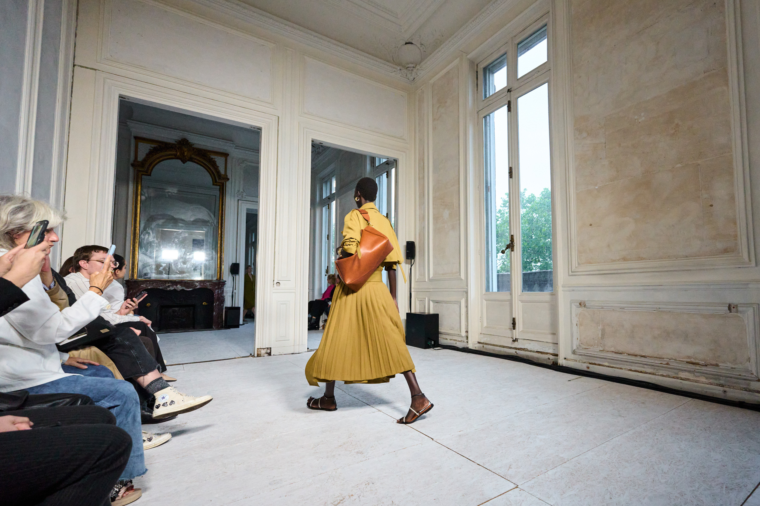 Ami Paris  Spring 2025 Men's Fashion Show Atmosphere