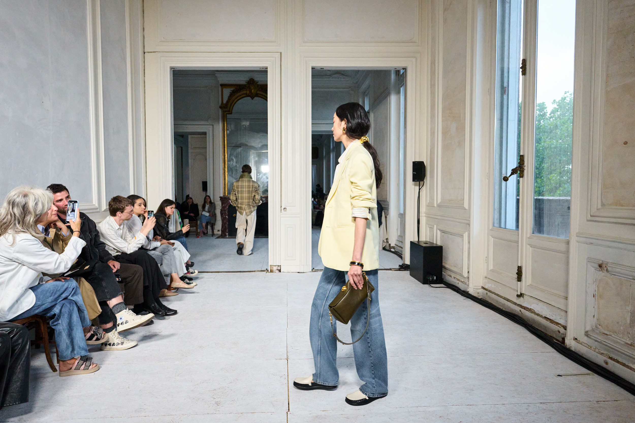 Ami Paris  Spring 2025 Men's Fashion Show Atmosphere