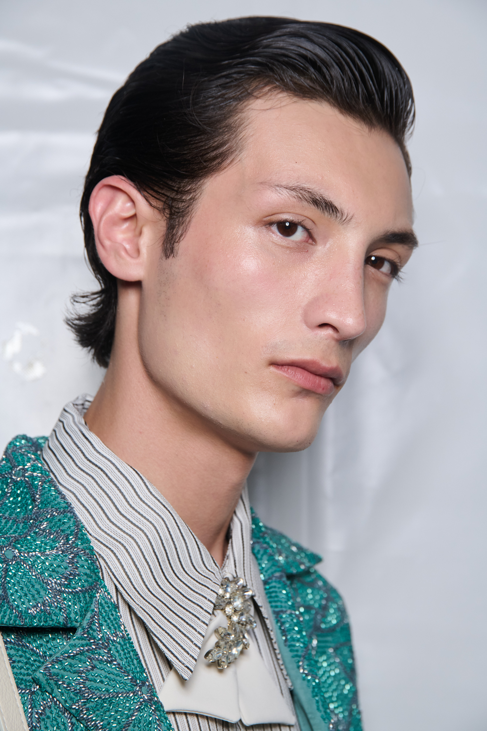 Amiri  Spring 2025 Men's Fashion Show Backstage