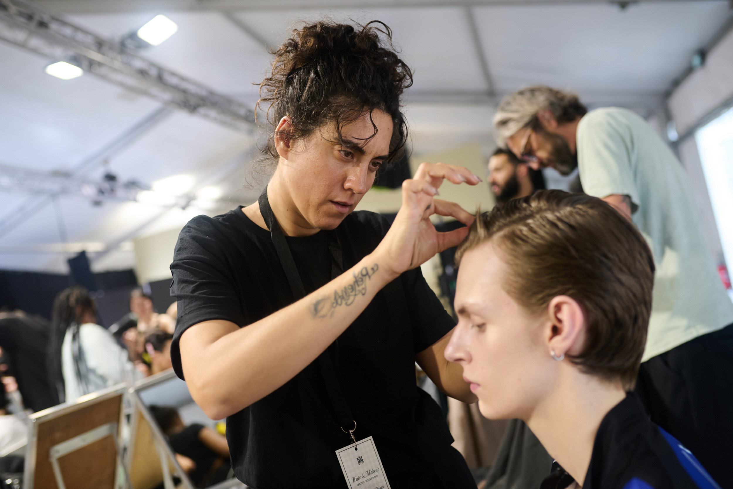 Amiri  Spring 2025 Men's Fashion Show Backstage