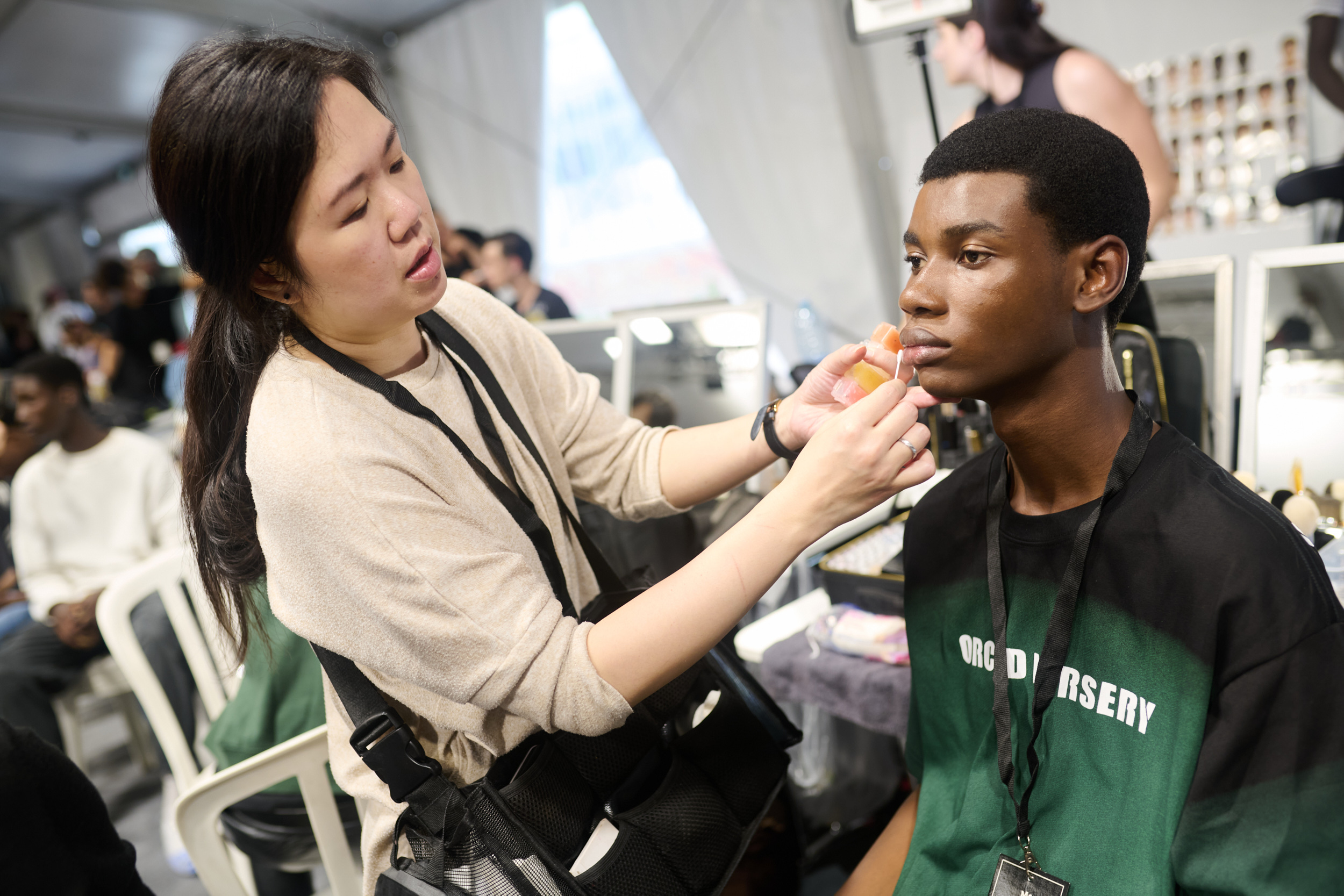 Amiri  Spring 2025 Men's Fashion Show Backstage