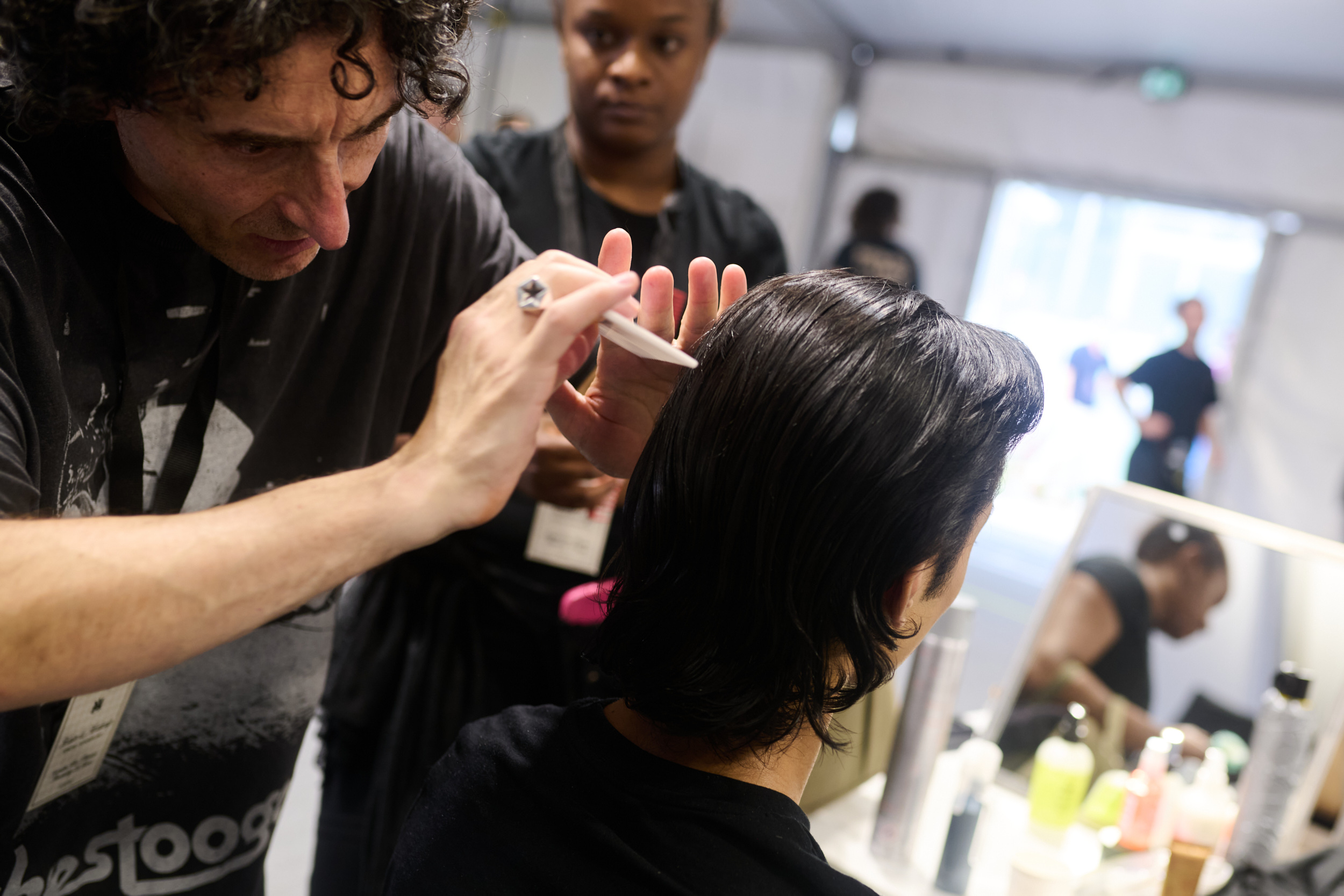 Amiri  Spring 2025 Men's Fashion Show Backstage