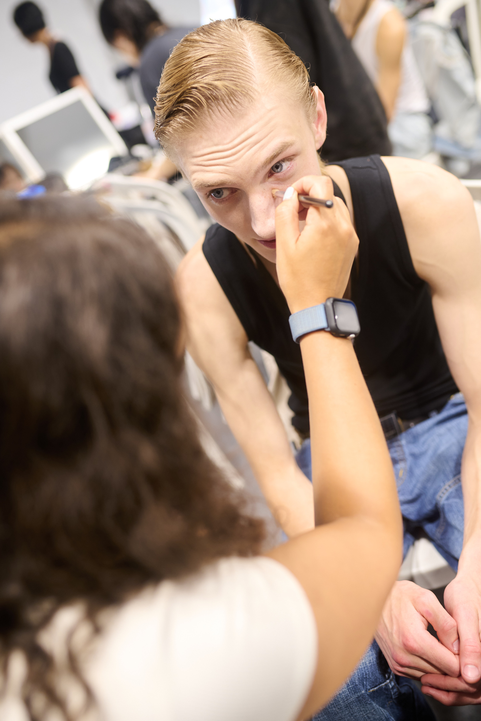 Amiri  Spring 2025 Men's Fashion Show Backstage