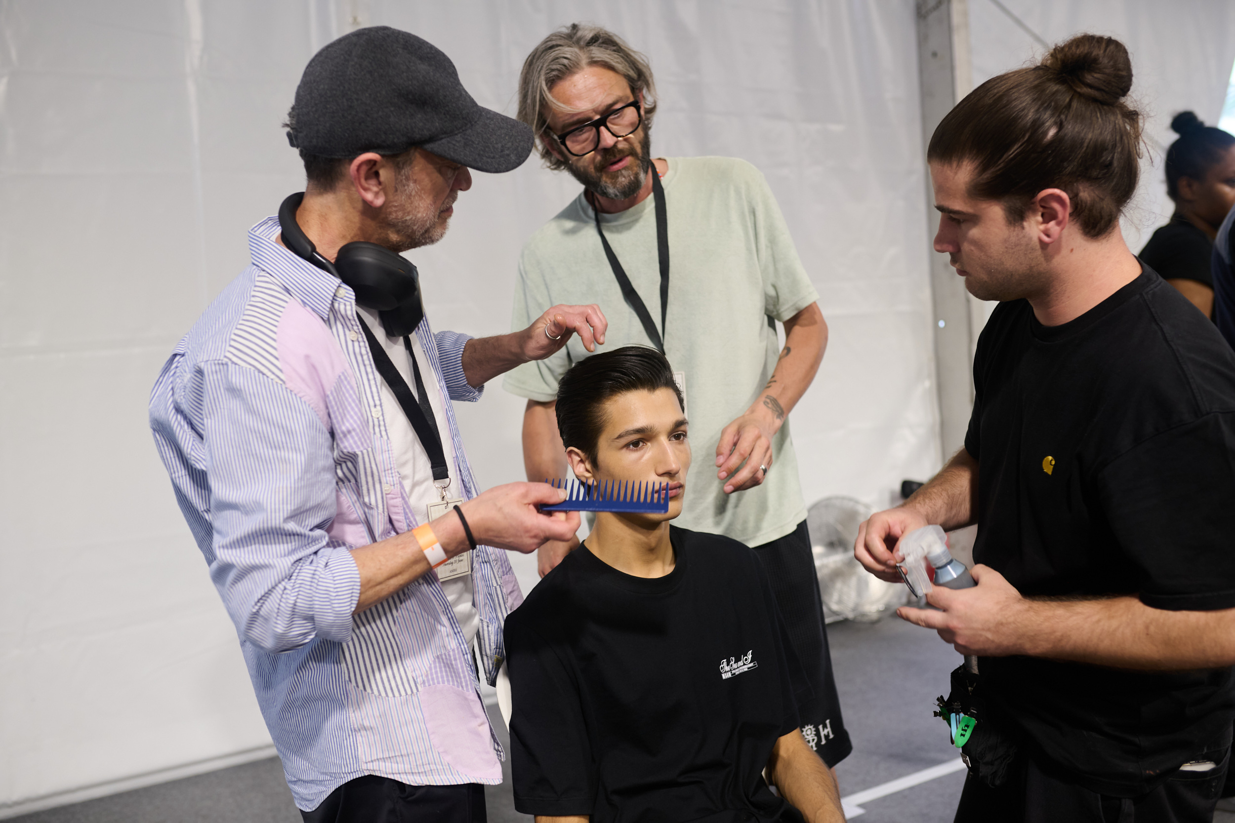 Amiri  Spring 2025 Men's Fashion Show Backstage