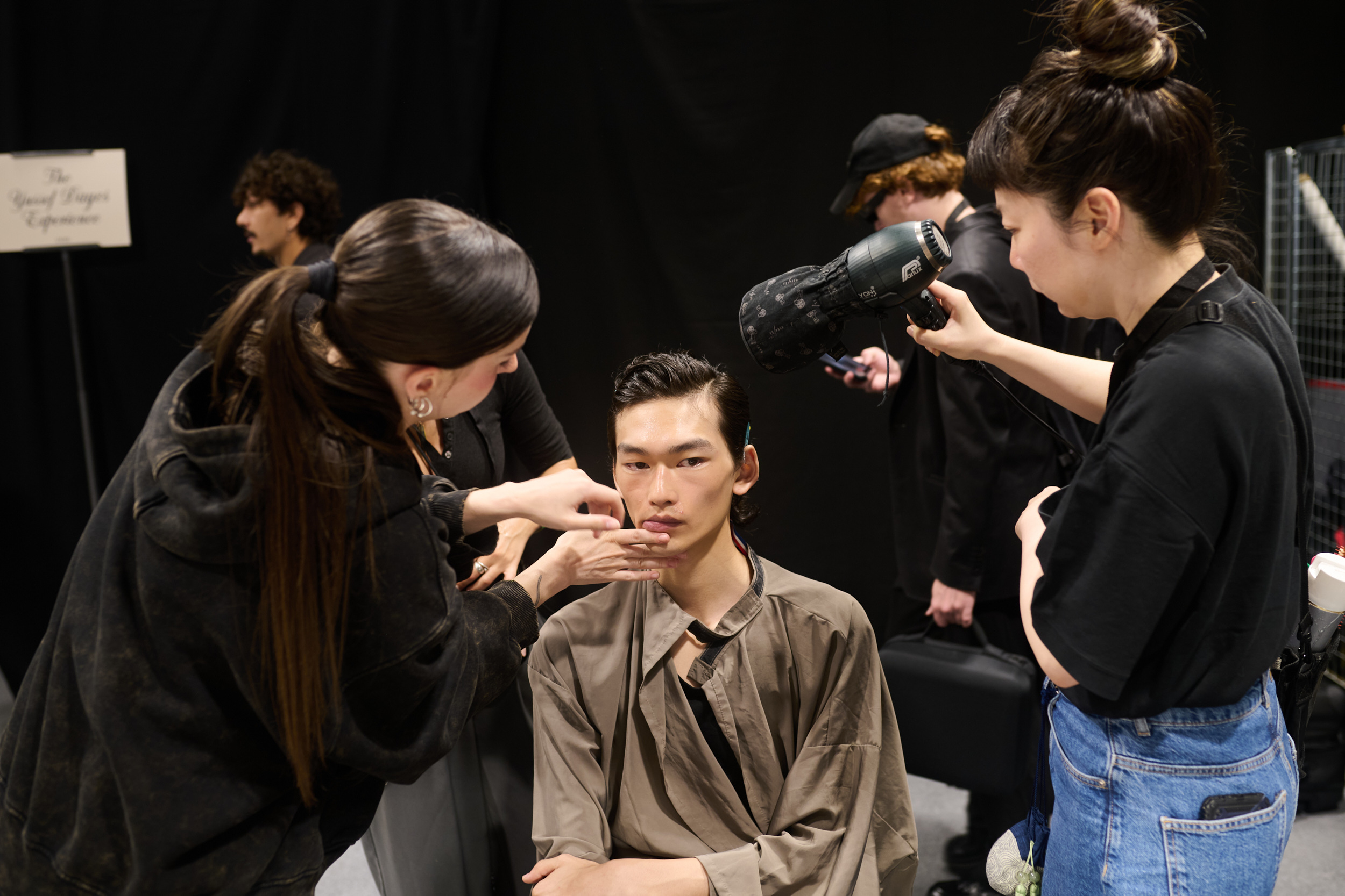 Amiri  Spring 2025 Men's Fashion Show Backstage