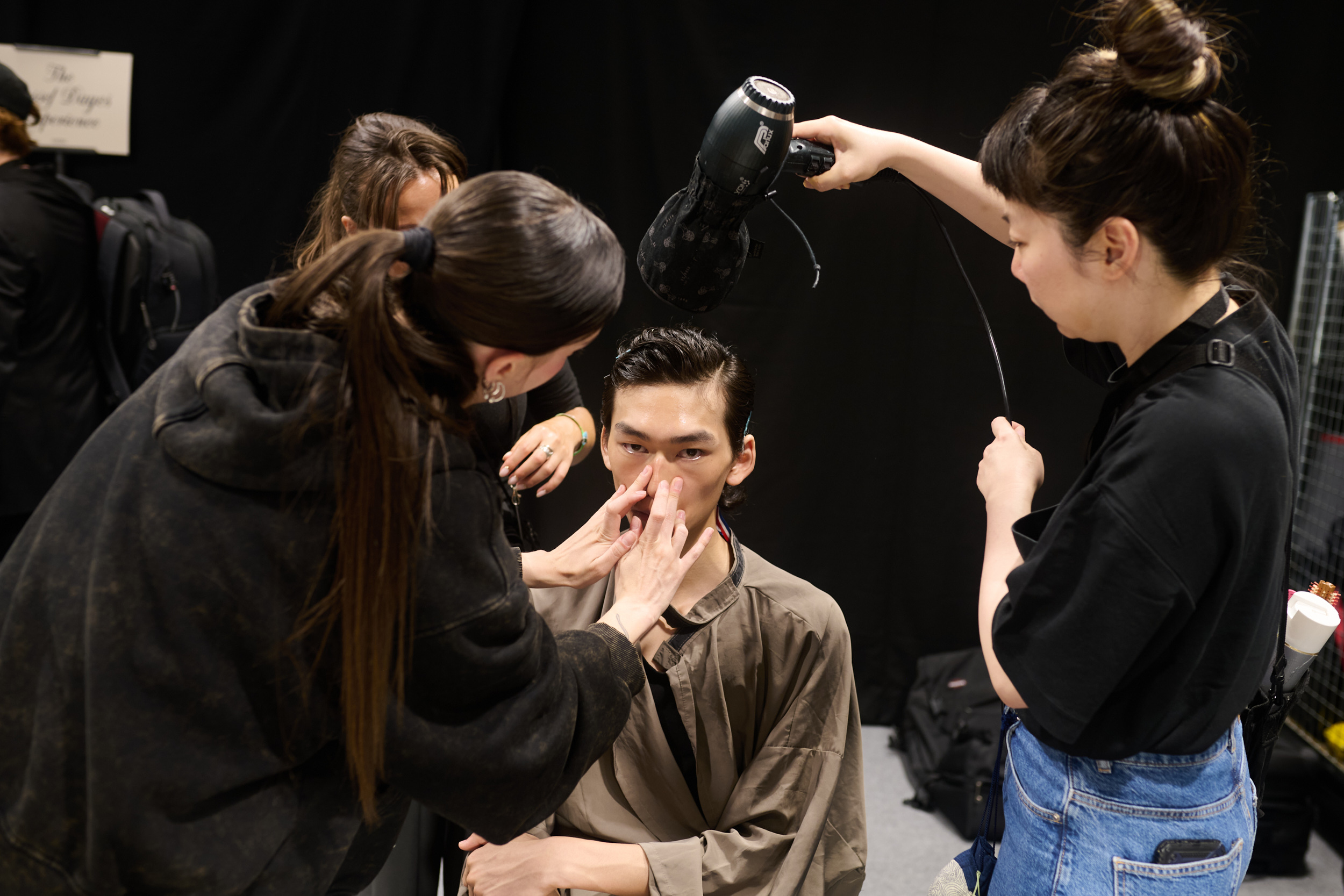 Amiri  Spring 2025 Men's Fashion Show Backstage