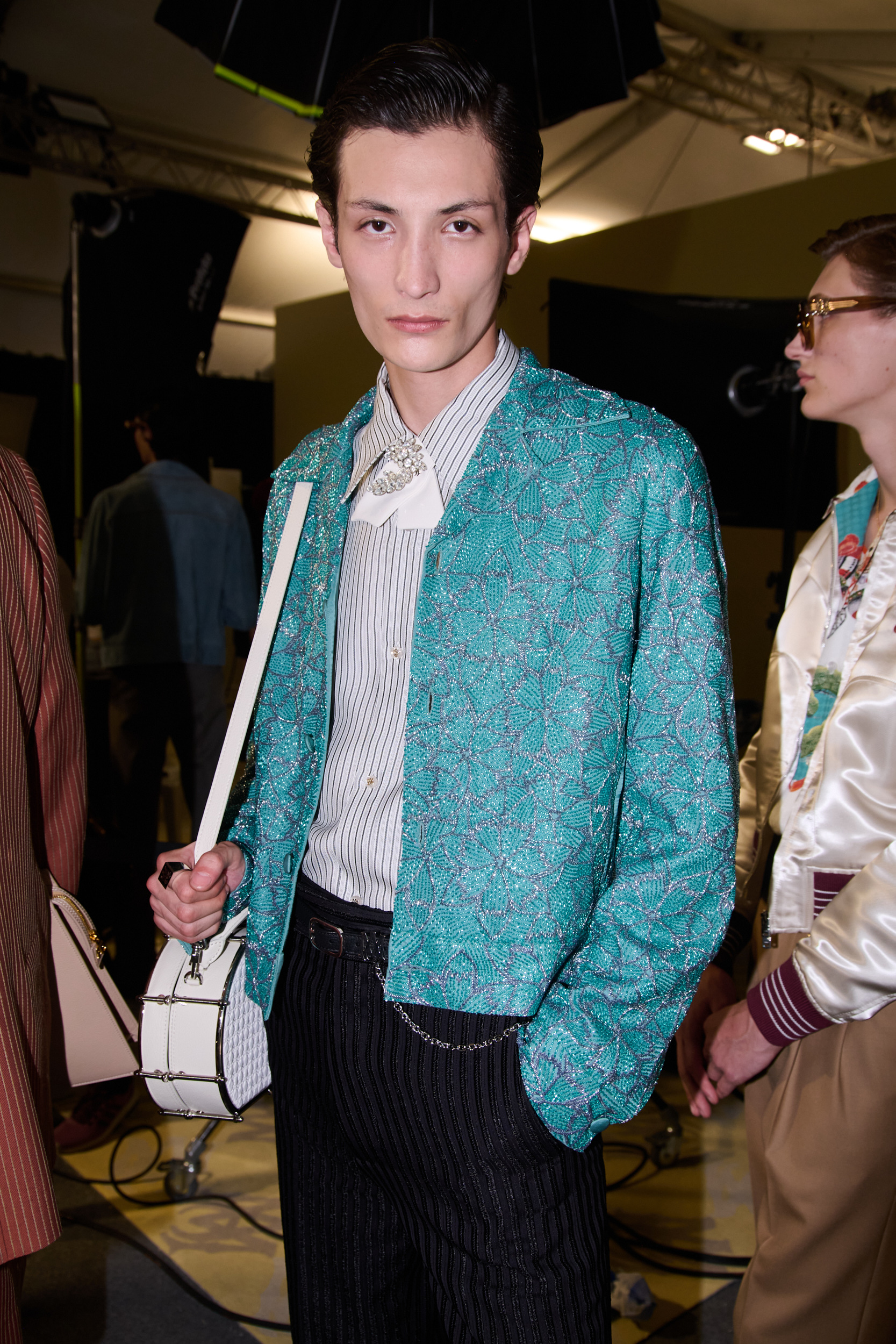 Amiri  Spring 2025 Men's Fashion Show Backstage