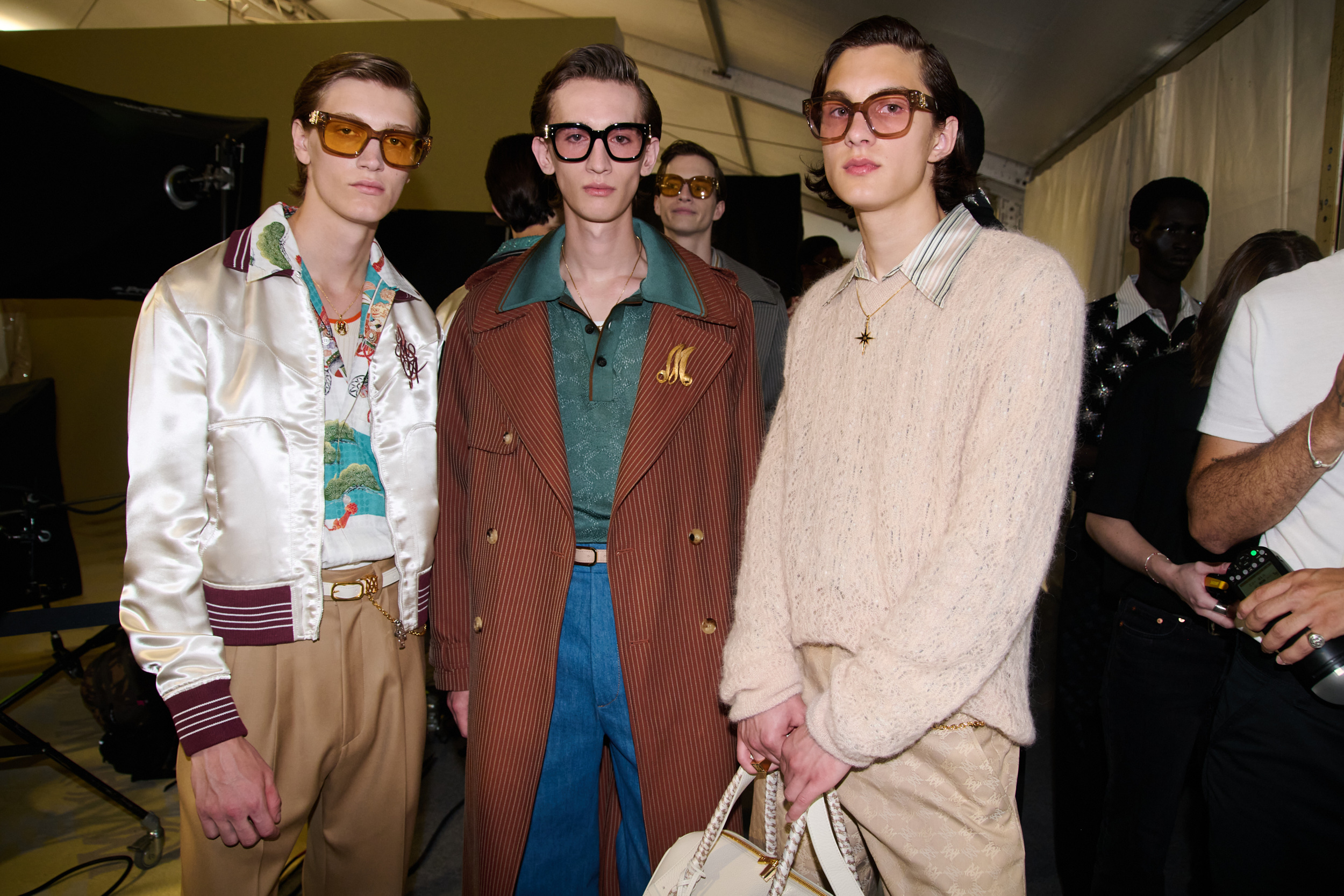 Amiri  Spring 2025 Men's Fashion Show Backstage