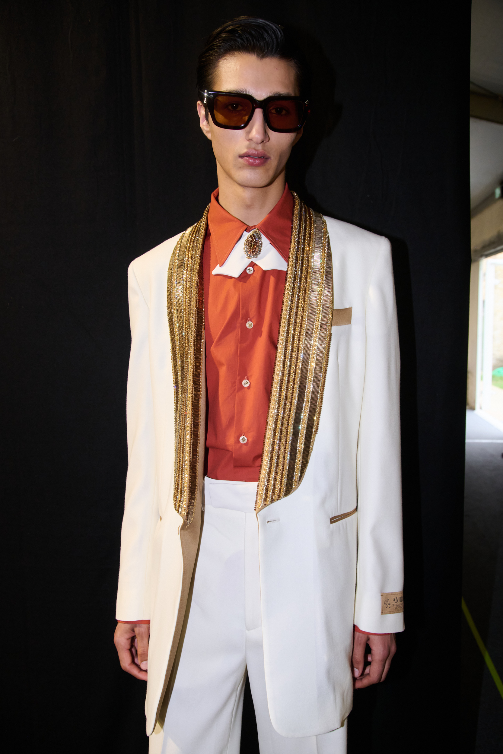 Amiri  Spring 2025 Men's Fashion Show Backstage