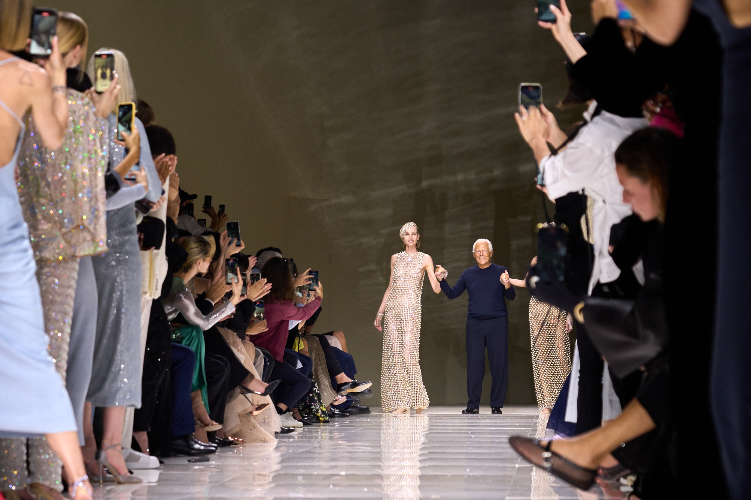 Giorgio Armani Prive Fall 2024 Couture Fashion Show Atmosphere