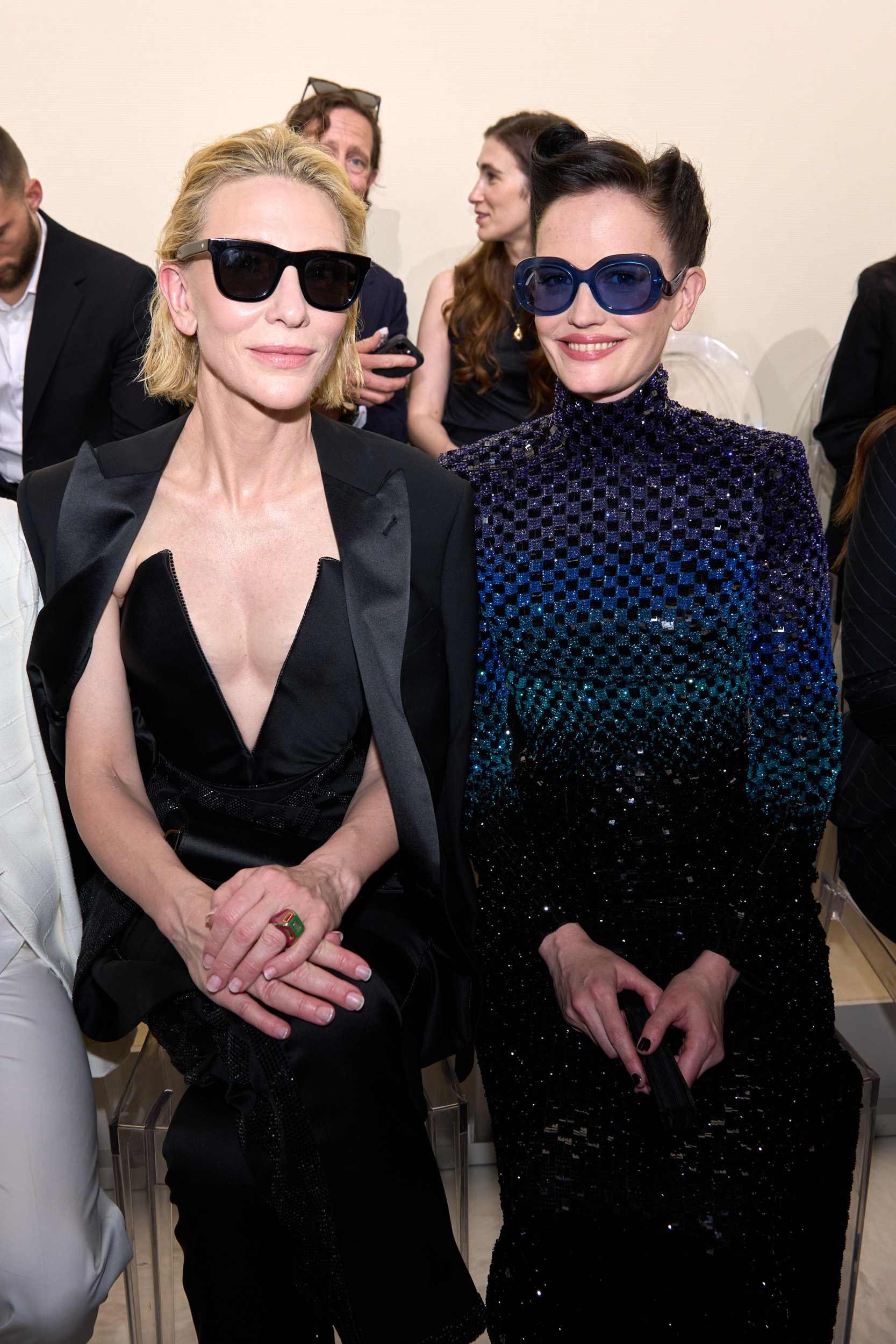 Giorgio Armani Fall 2024 Couture Fashion Show Front Row