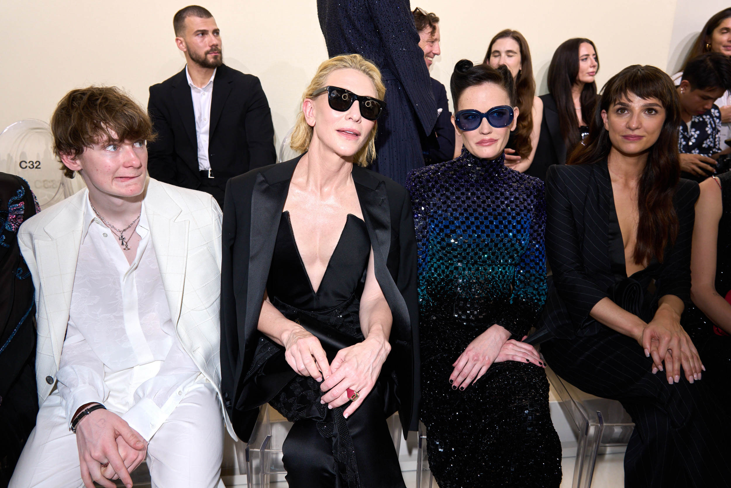 Giorgio Armani Fall 2024 Couture Fashion Show Front Row