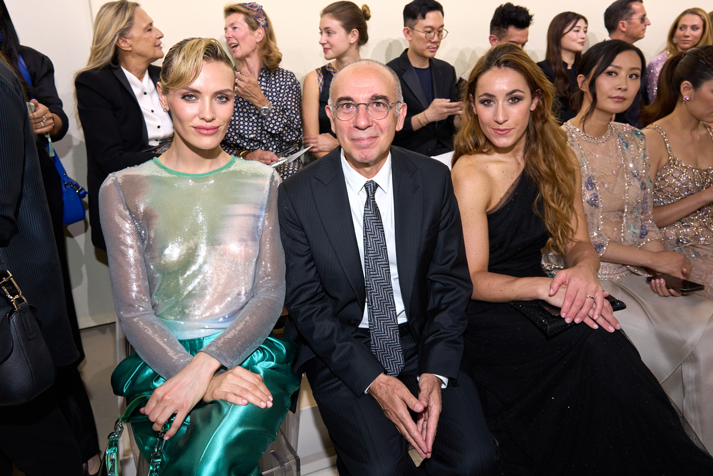 Giorgio Armani Fall 2024 Couture Fashion Show Front Row