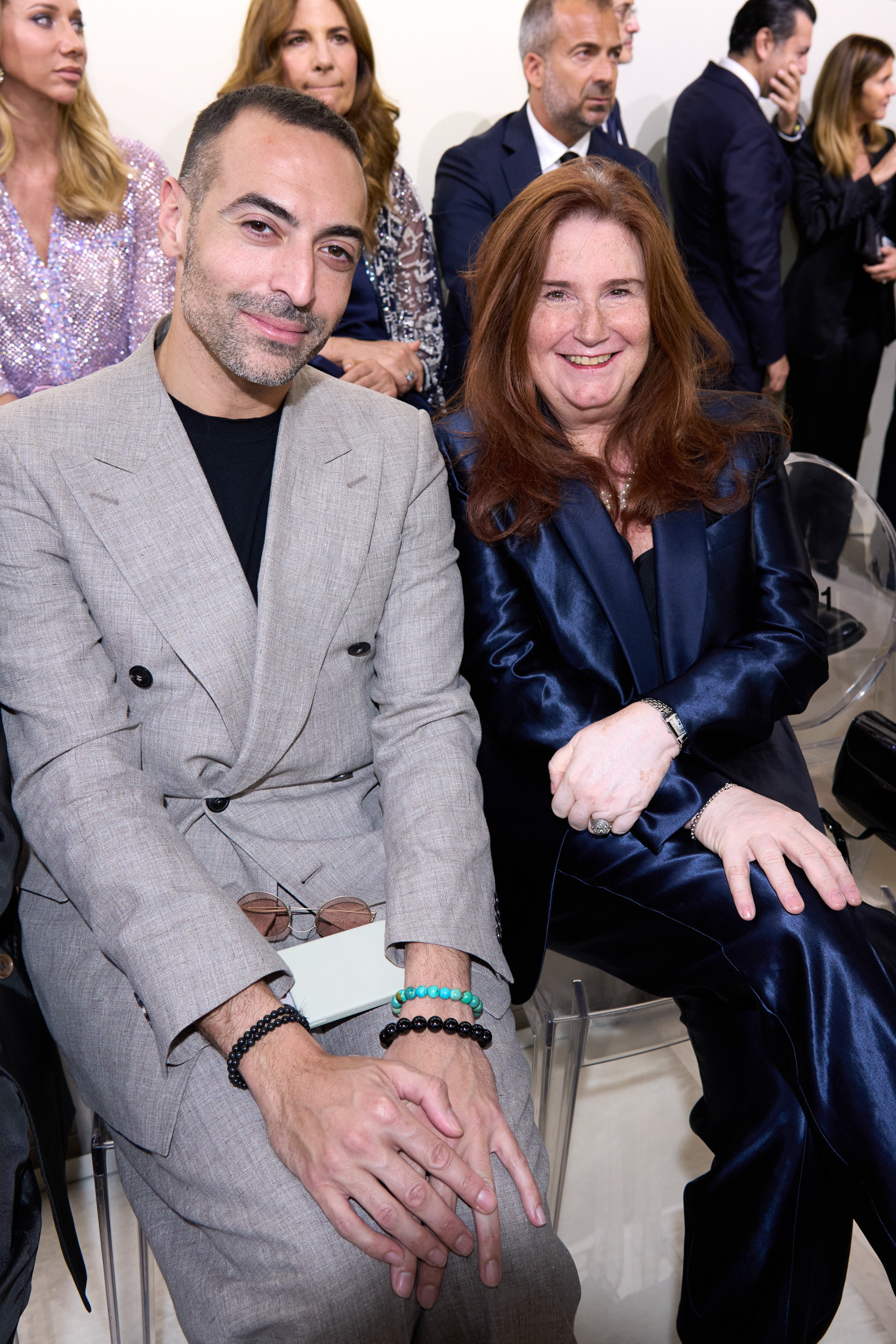 Giorgio Armani Fall 2024 Couture Fashion Show Front Row