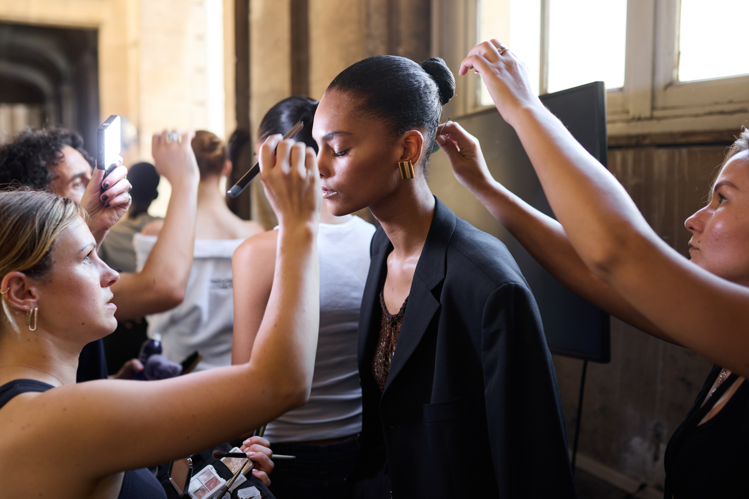 Ashi Studio Fall 2024 Couture Fashion Show Backstage