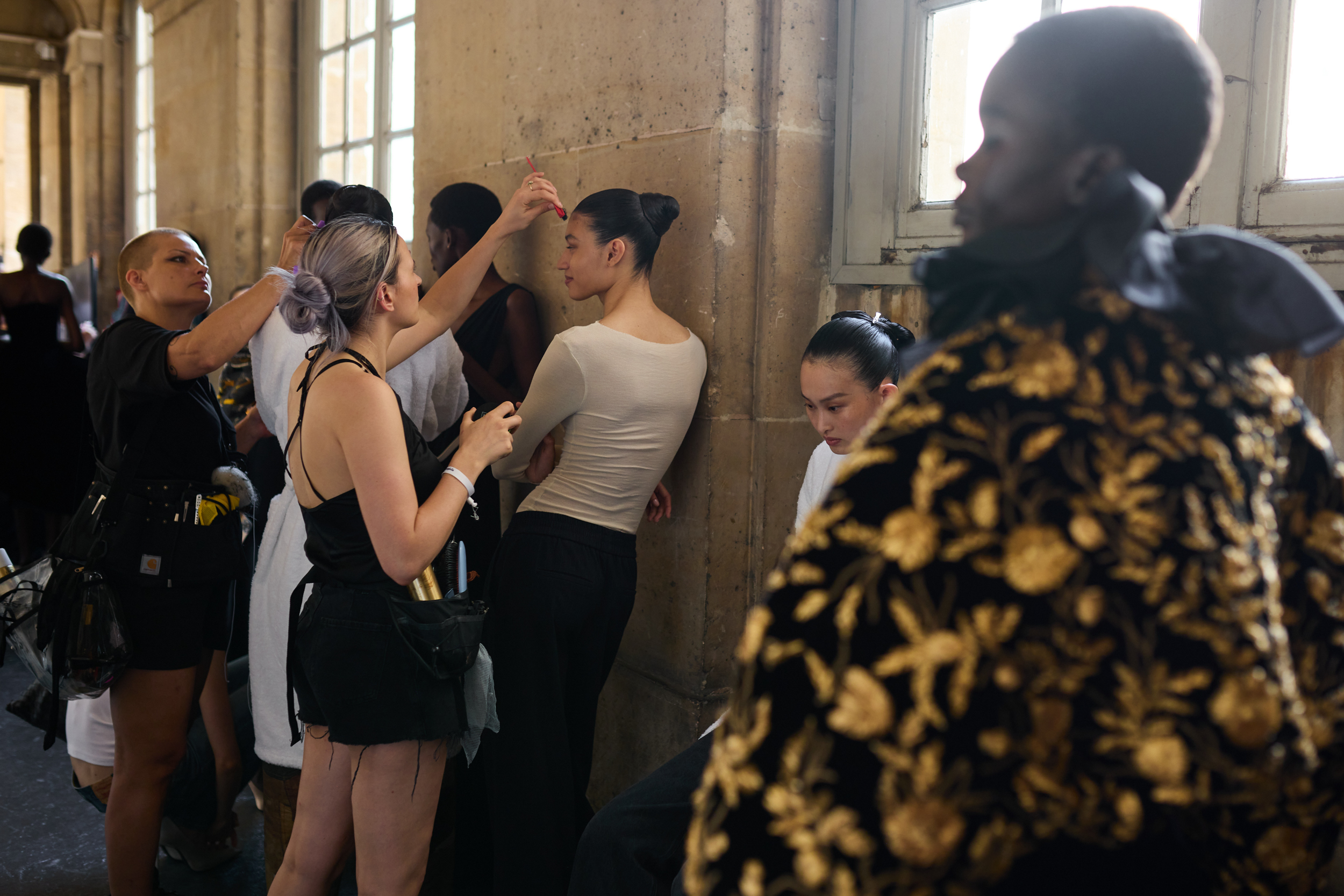 Ashi Studio Fall 2024 Couture Fashion Show Backstage