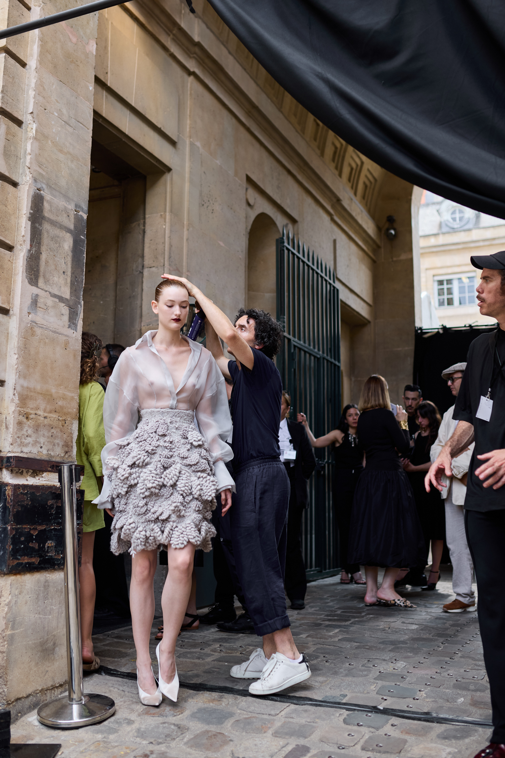 Ashi Studio Fall 2024 Couture Fashion Show Backstage