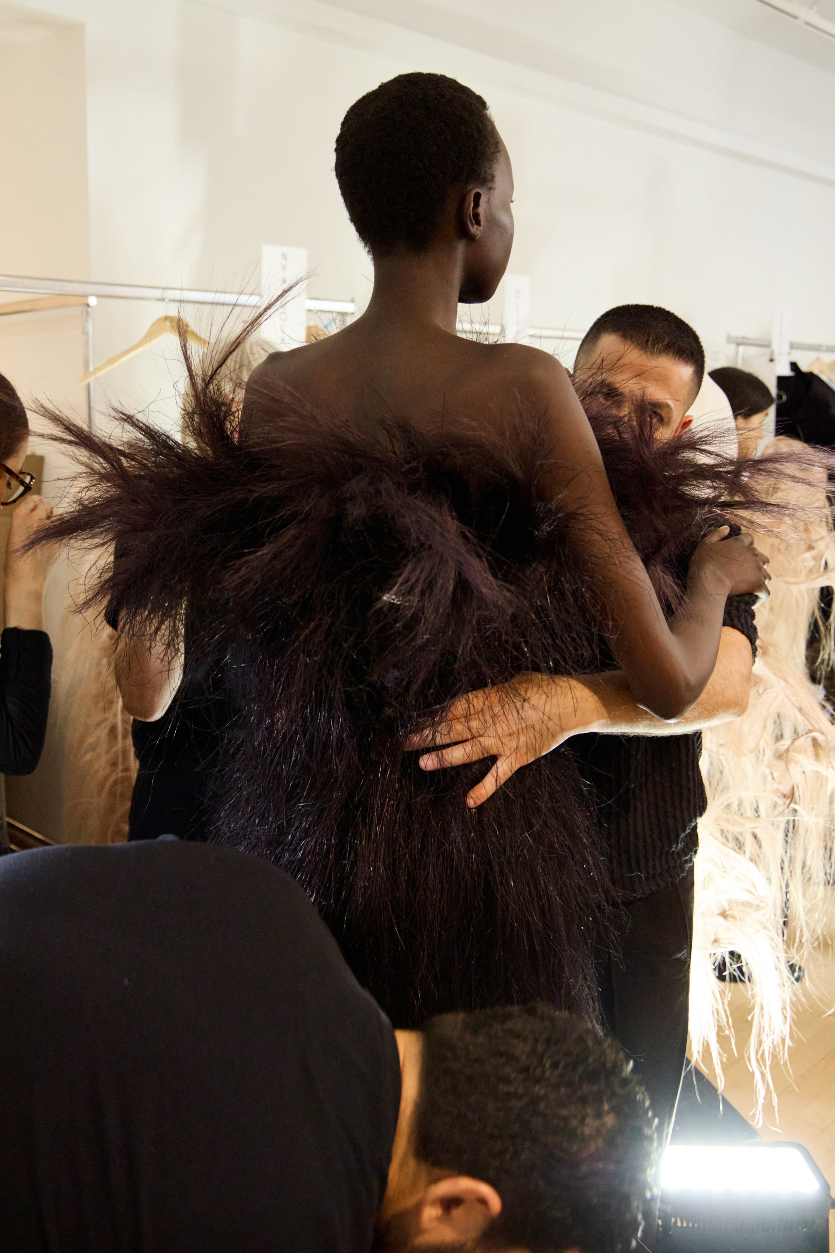 Ashi Studio Fall 2024 Couture Fashion Show Backstage