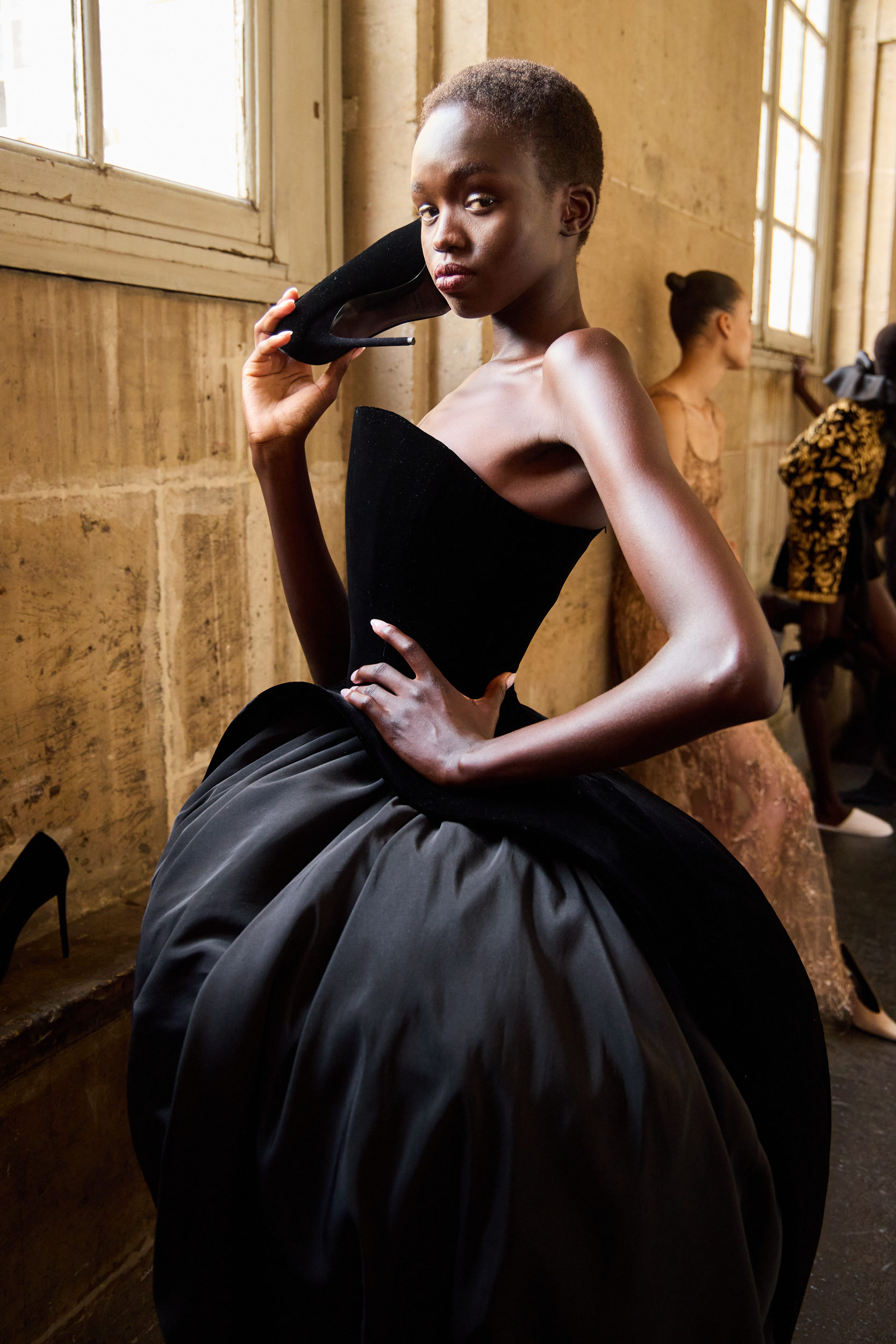 Ashi Studio Fall 2024 Couture Fashion Show Backstage