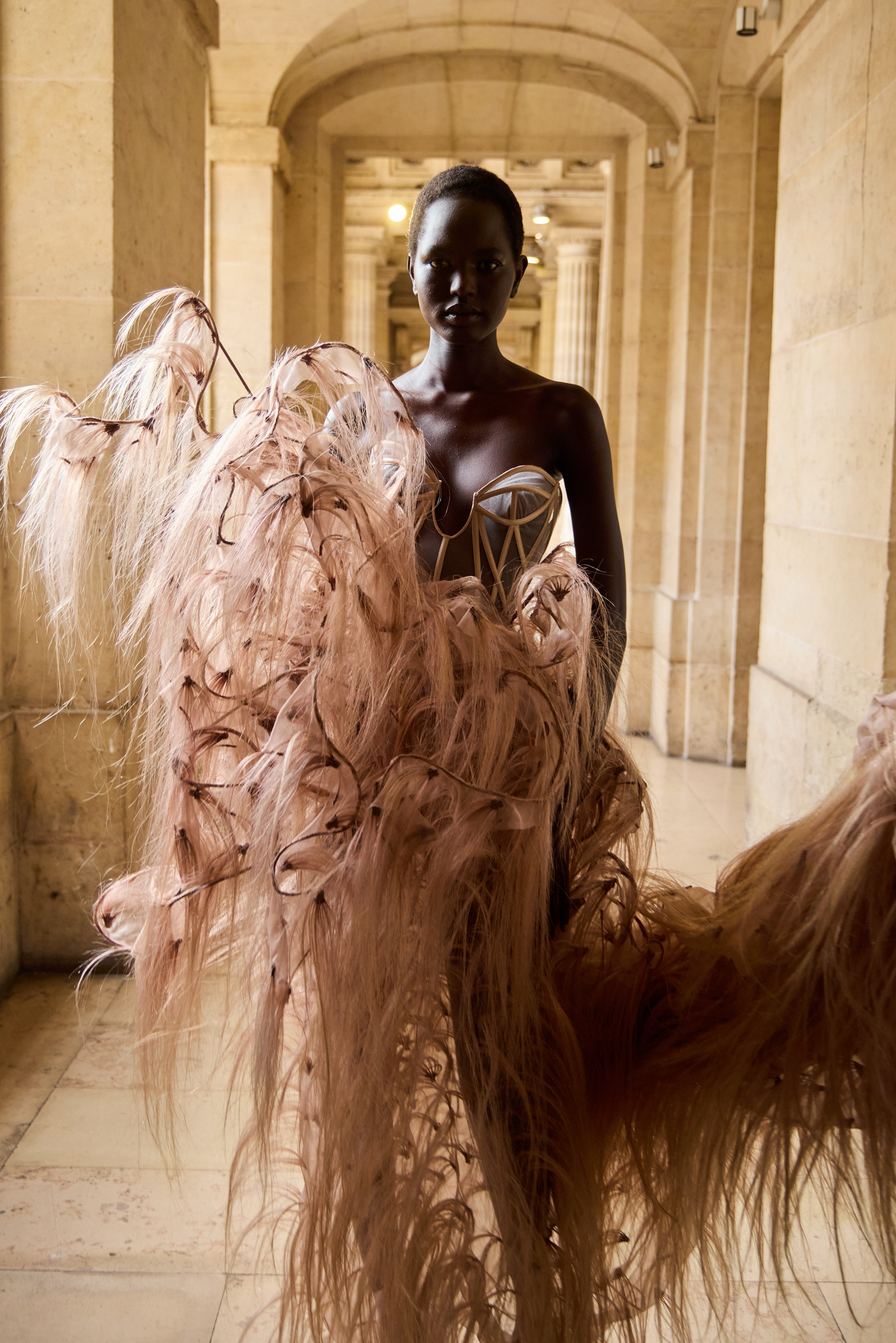 Ashi Studio Fall 2024 Couture Fashion Show Backstage