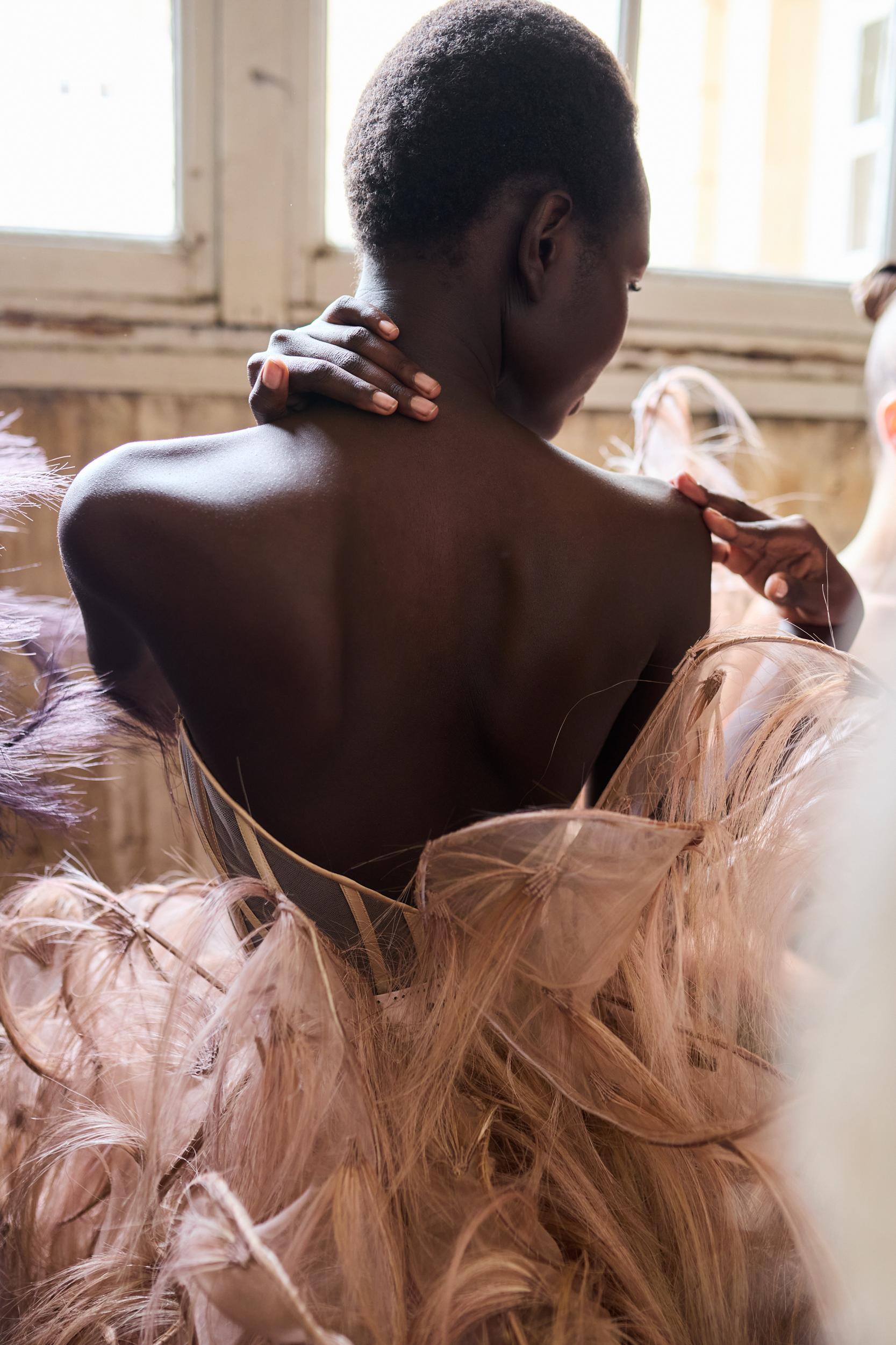 Ashi Studio Fall 2024 Couture Fashion Show Backstage