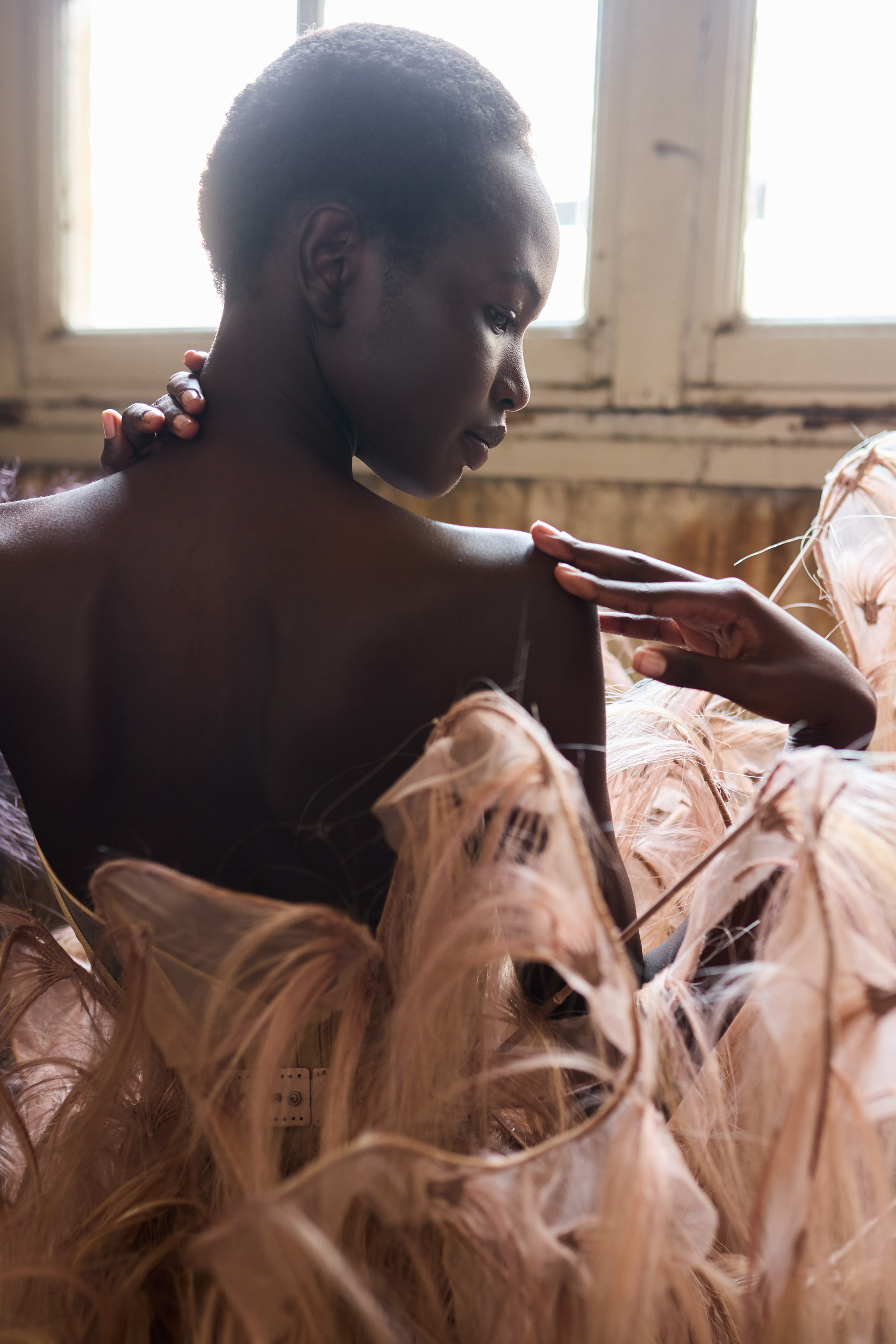 Ashi Studio Fall 2024 Couture Fashion Show Backstage