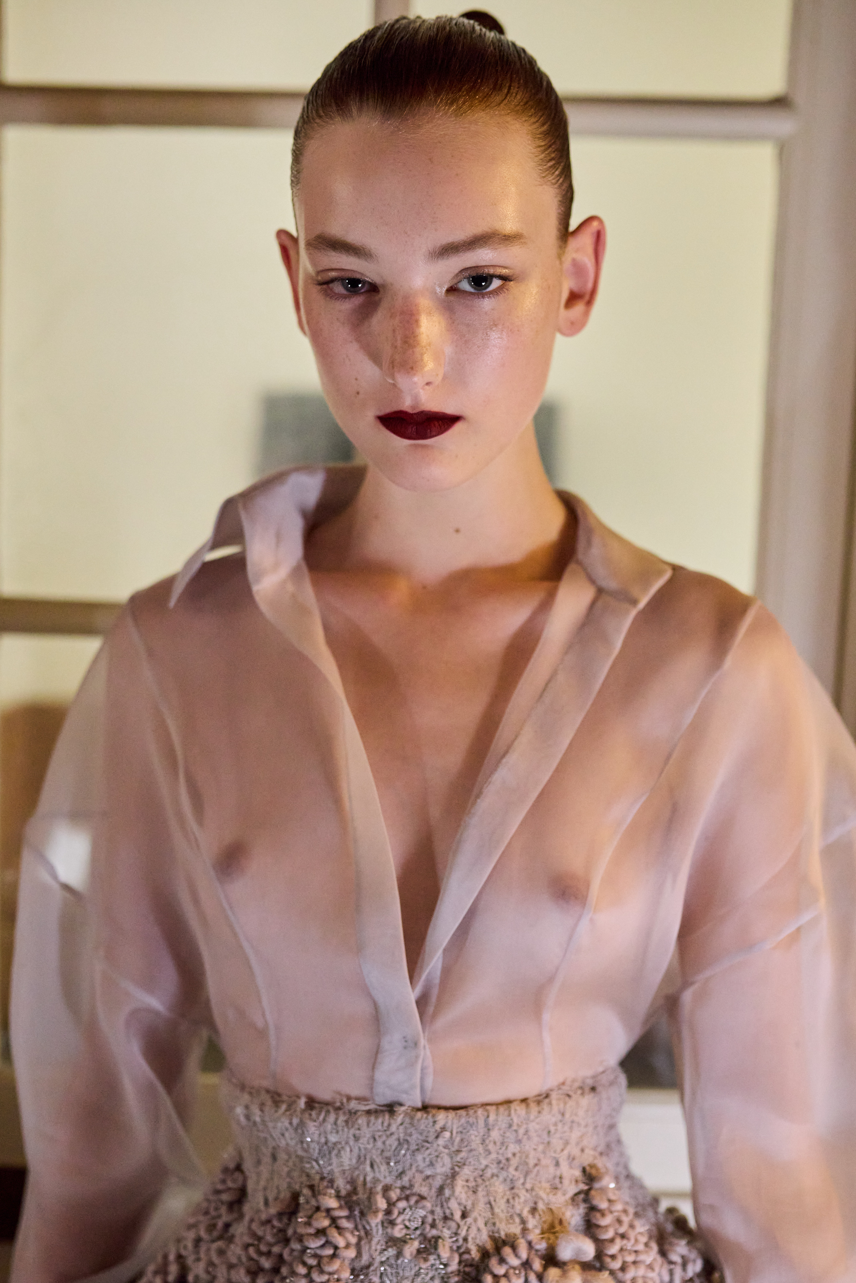 Ashi Studio Fall 2024 Couture Fashion Show Backstage