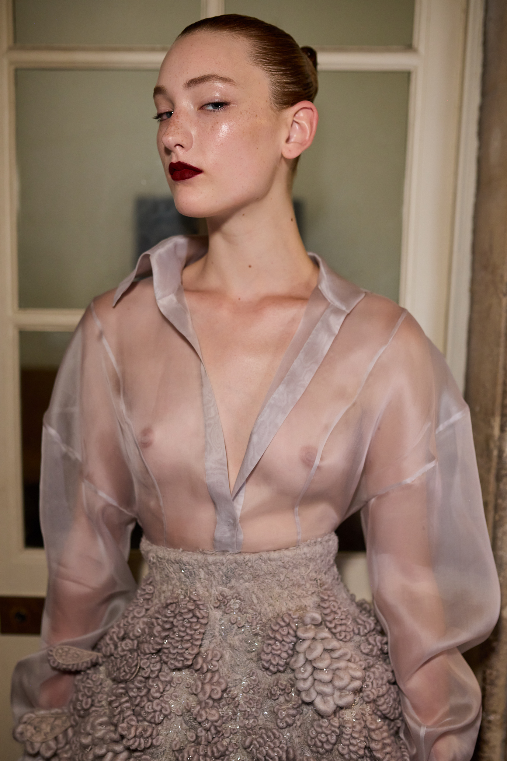 Ashi Studio Fall 2024 Couture Fashion Show Backstage