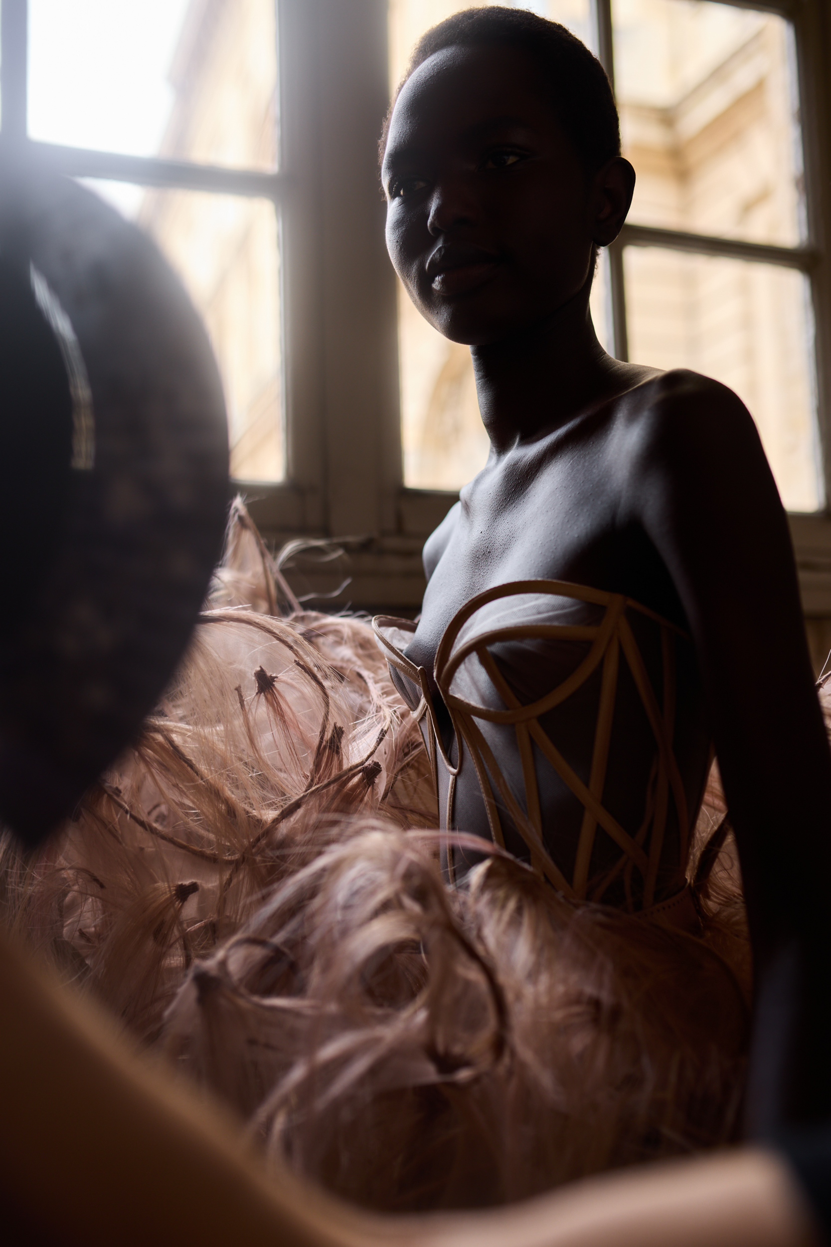 Ashi Studio Fall 2024 Couture Fashion Show Backstage