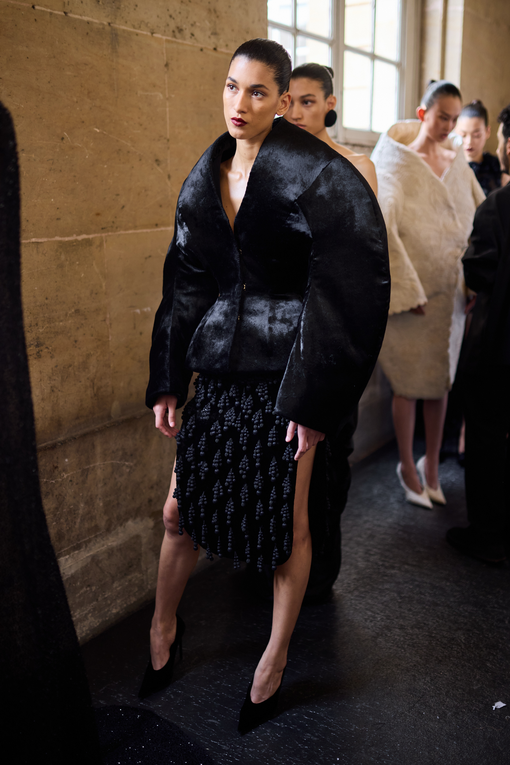 Ashi Studio Fall 2024 Couture Fashion Show Backstage