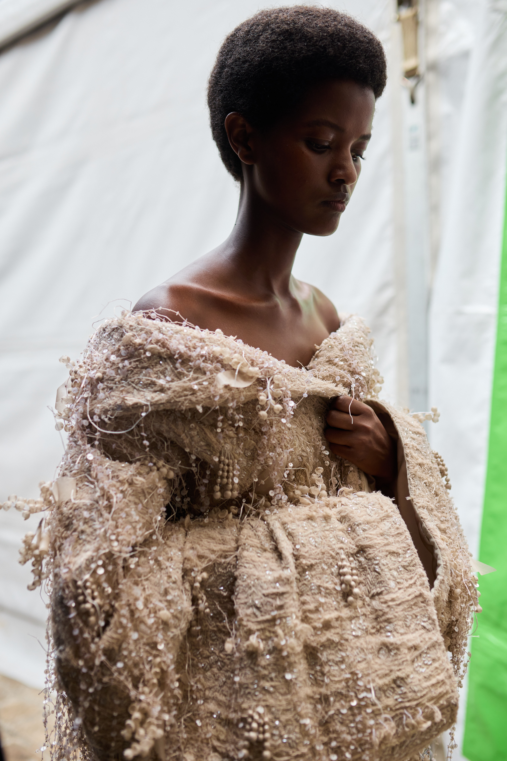 Ashi Studio Fall 2024 Couture Fashion Show Backstage