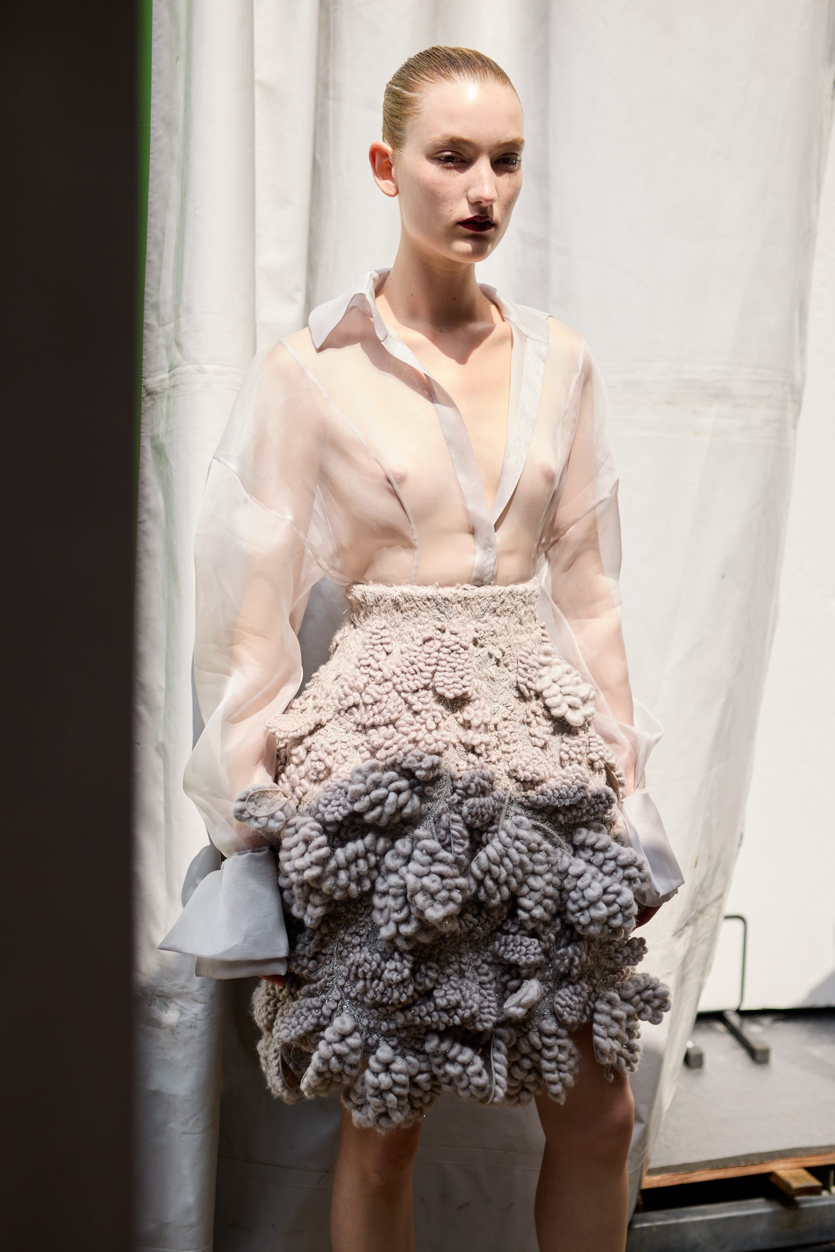 Ashi Studio Fall 2024 Couture Fashion Show Backstage