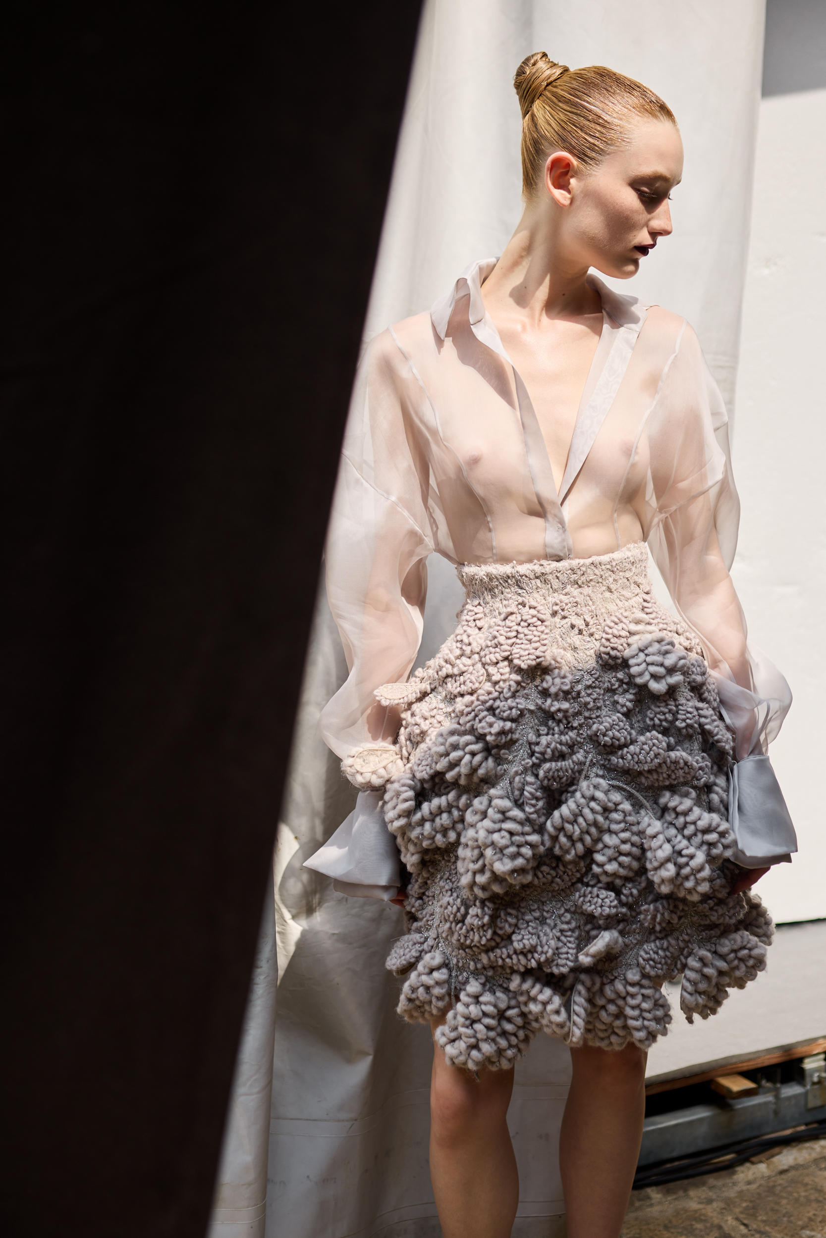 Ashi Studio Fall 2024 Couture Fashion Show Backstage