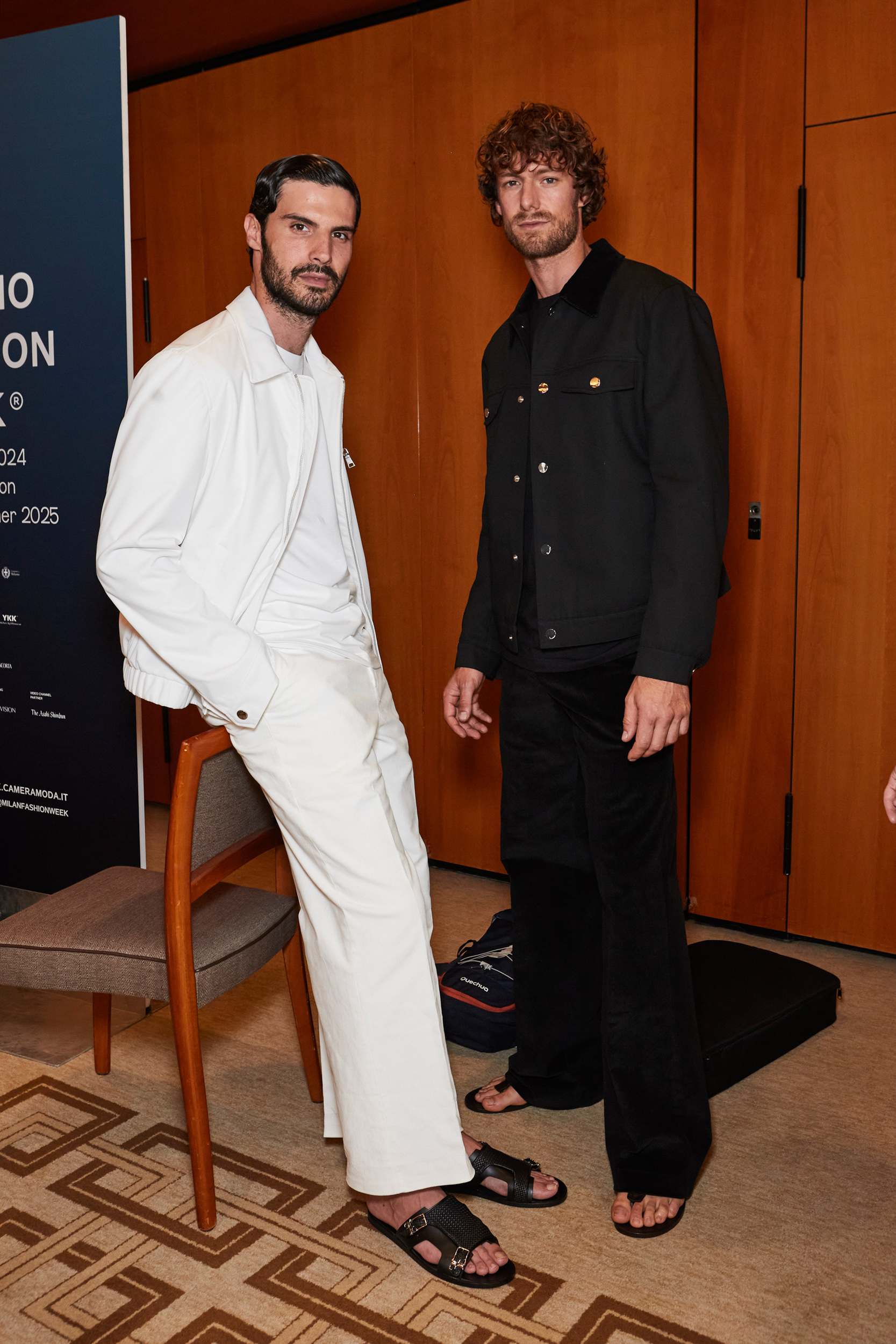 Billionaire  Spring 2025 Men's Fashion Show Backstage