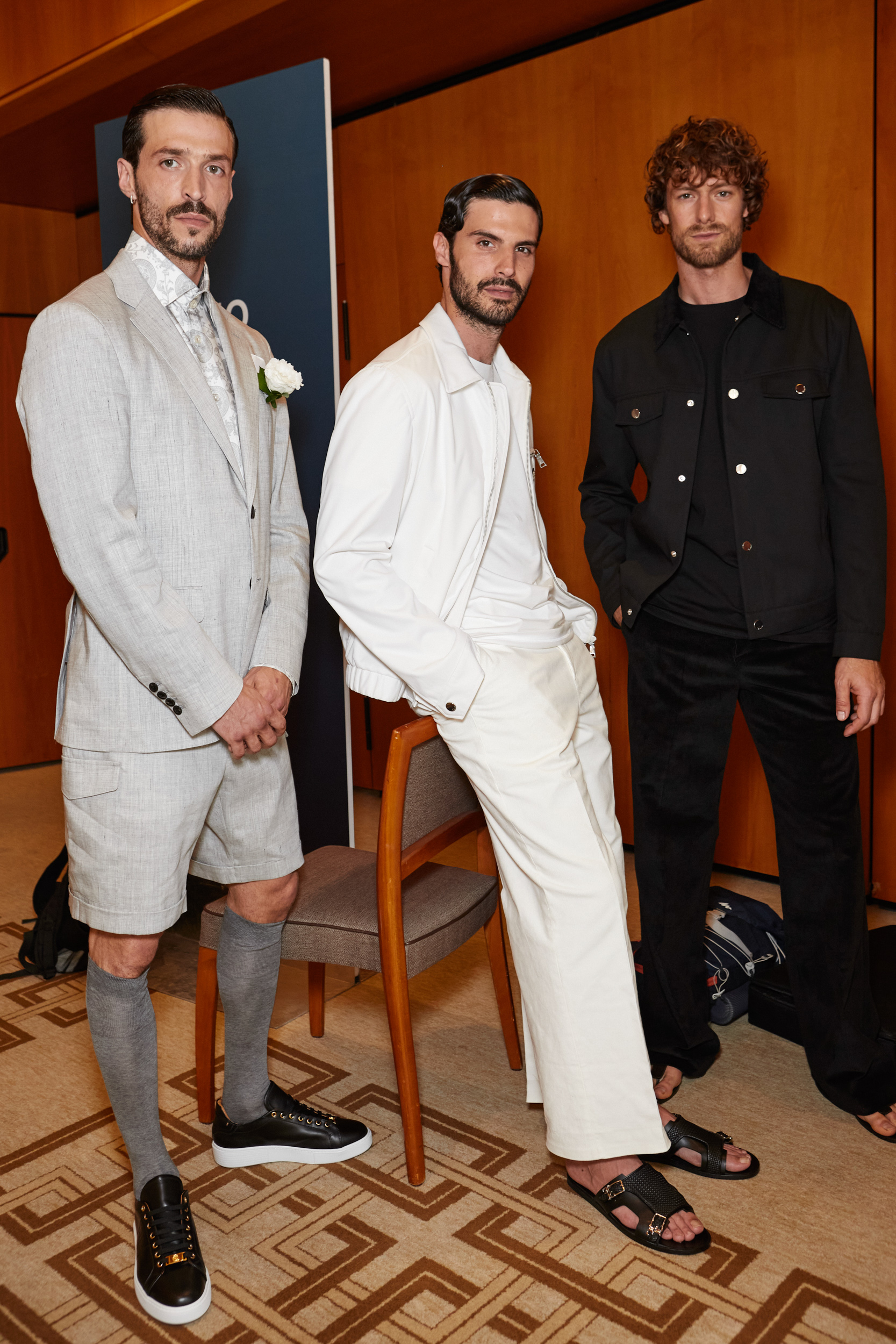 Billionaire  Spring 2025 Men's Fashion Show Backstage