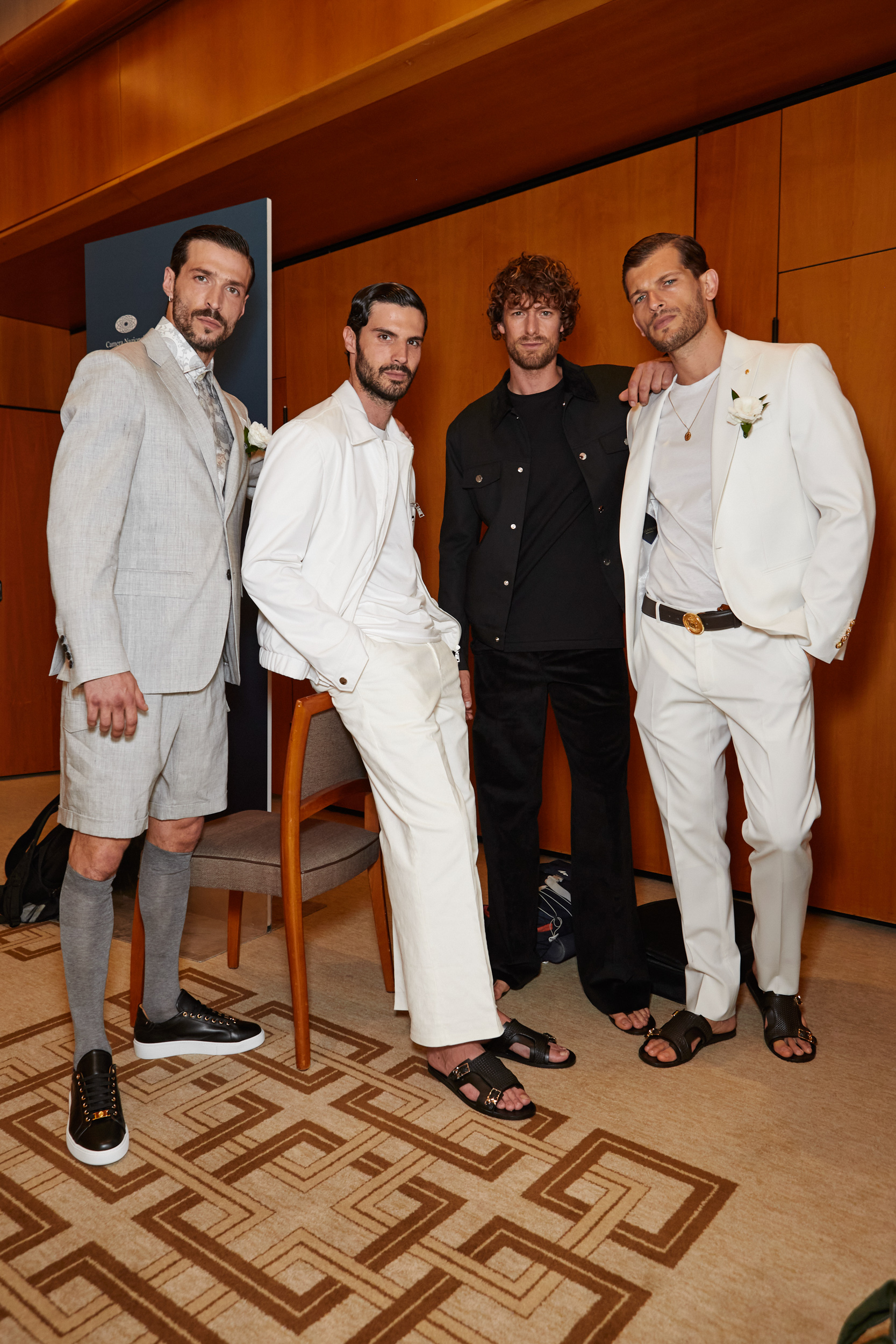 Billionaire  Spring 2025 Men's Fashion Show Backstage