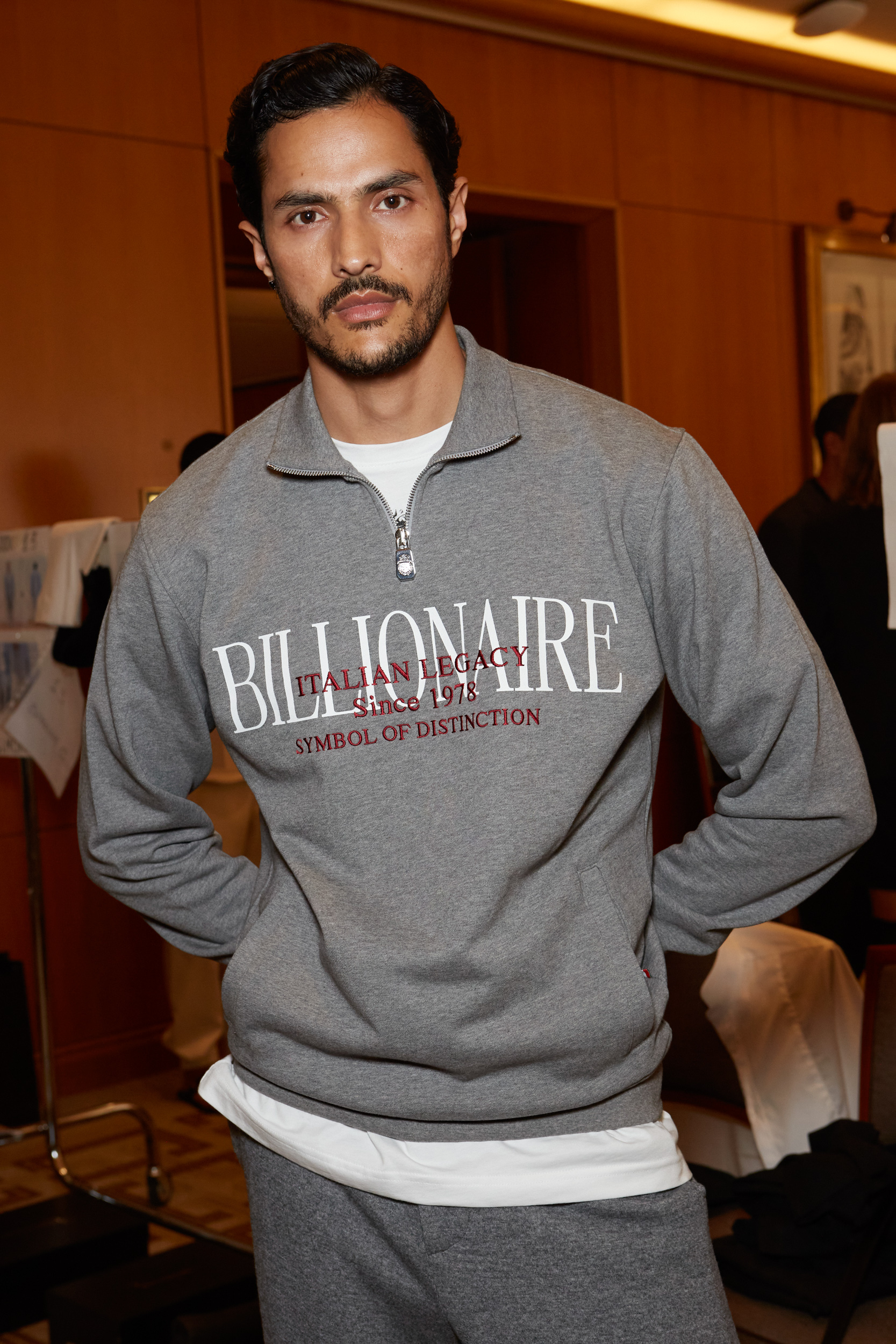 Billionaire  Spring 2025 Men's Fashion Show Backstage