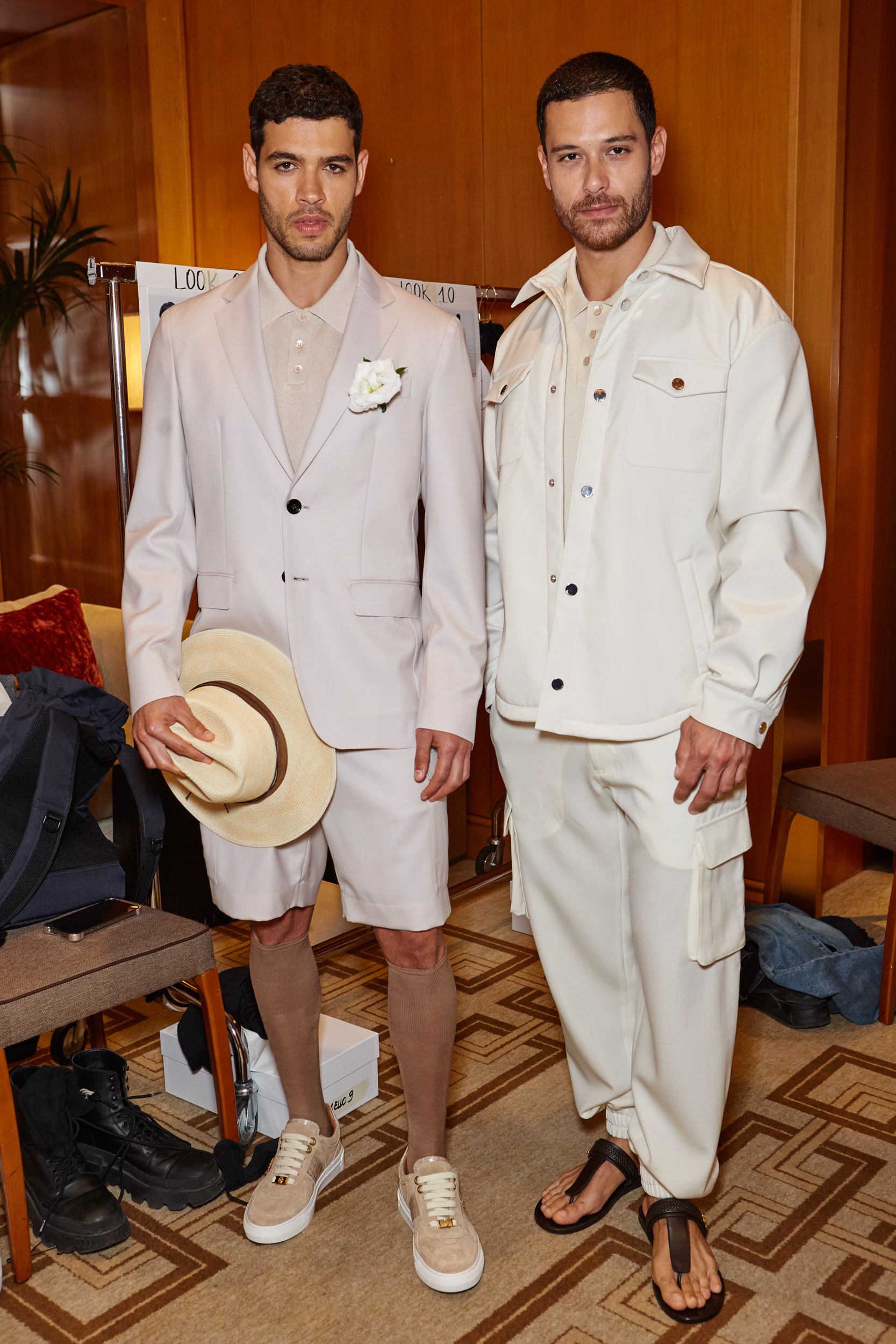 Billionaire  Spring 2025 Men's Fashion Show Backstage