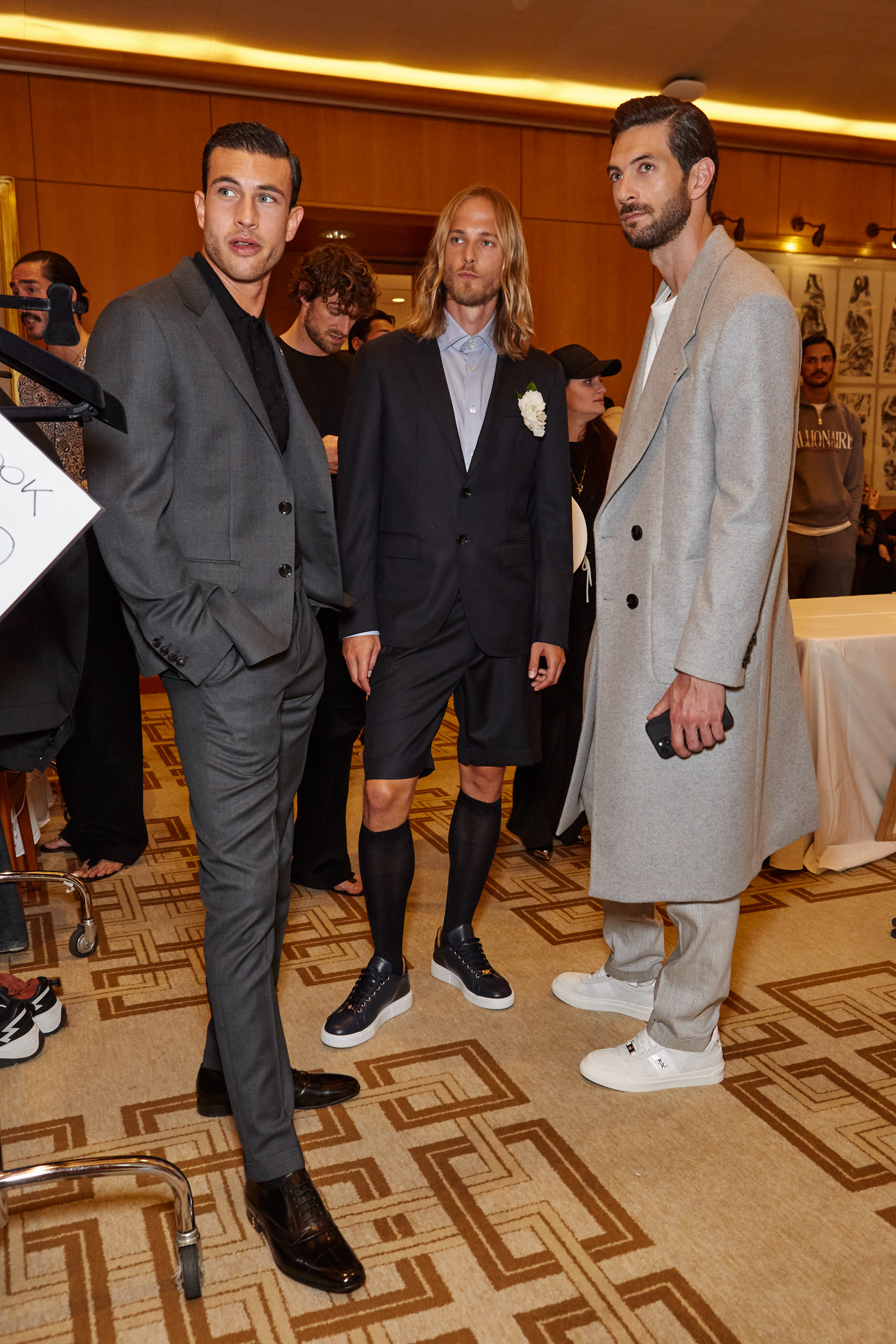 Billionaire  Spring 2025 Men's Fashion Show Backstage