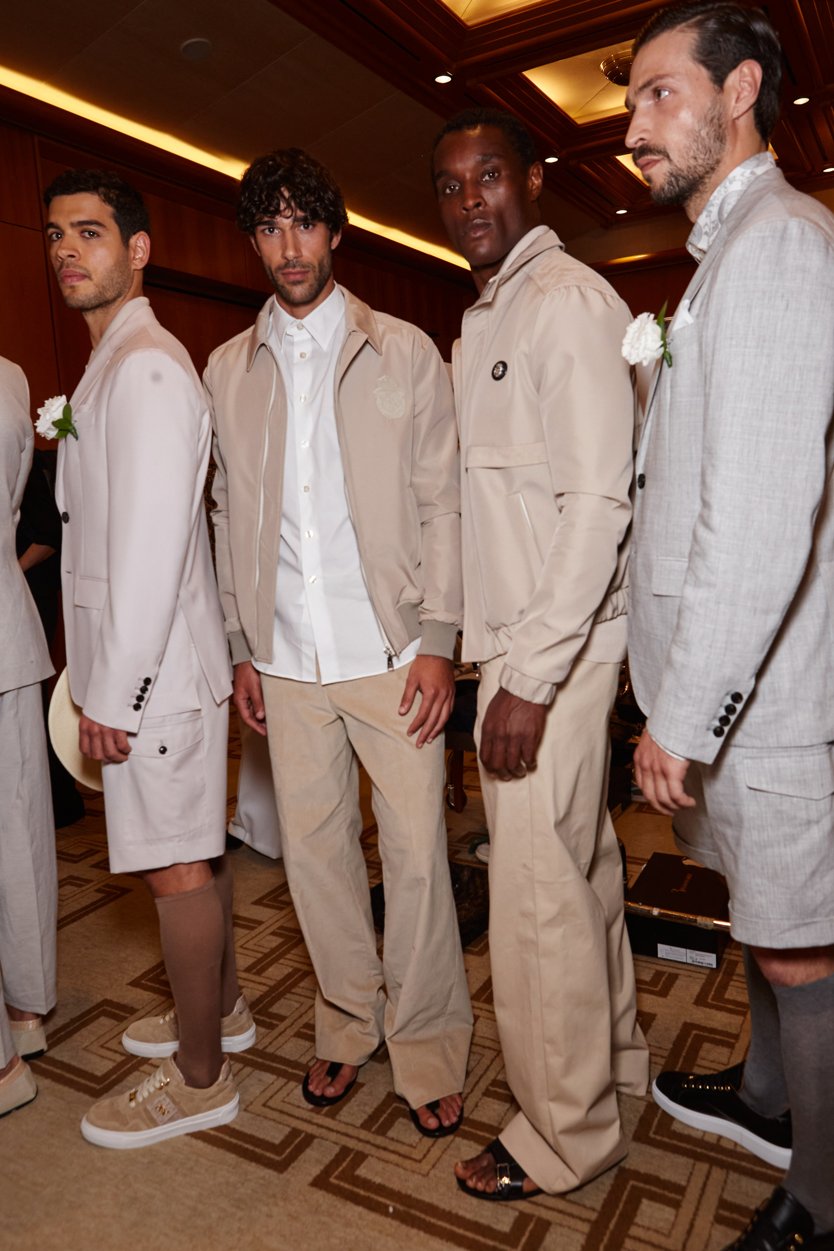 Billionaire  Spring 2025 Men's Fashion Show Backstage