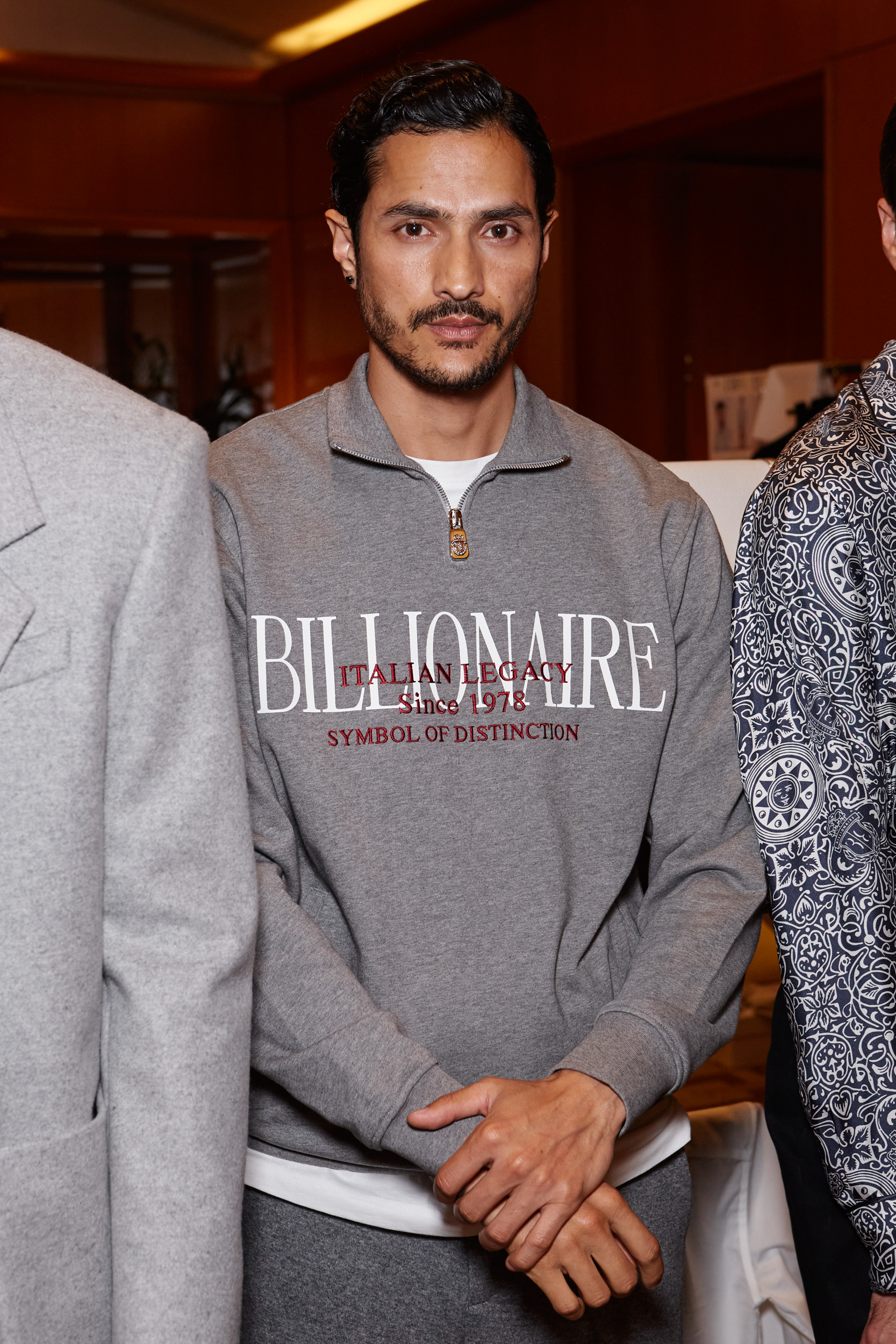 Billionaire  Spring 2025 Men's Fashion Show Backstage