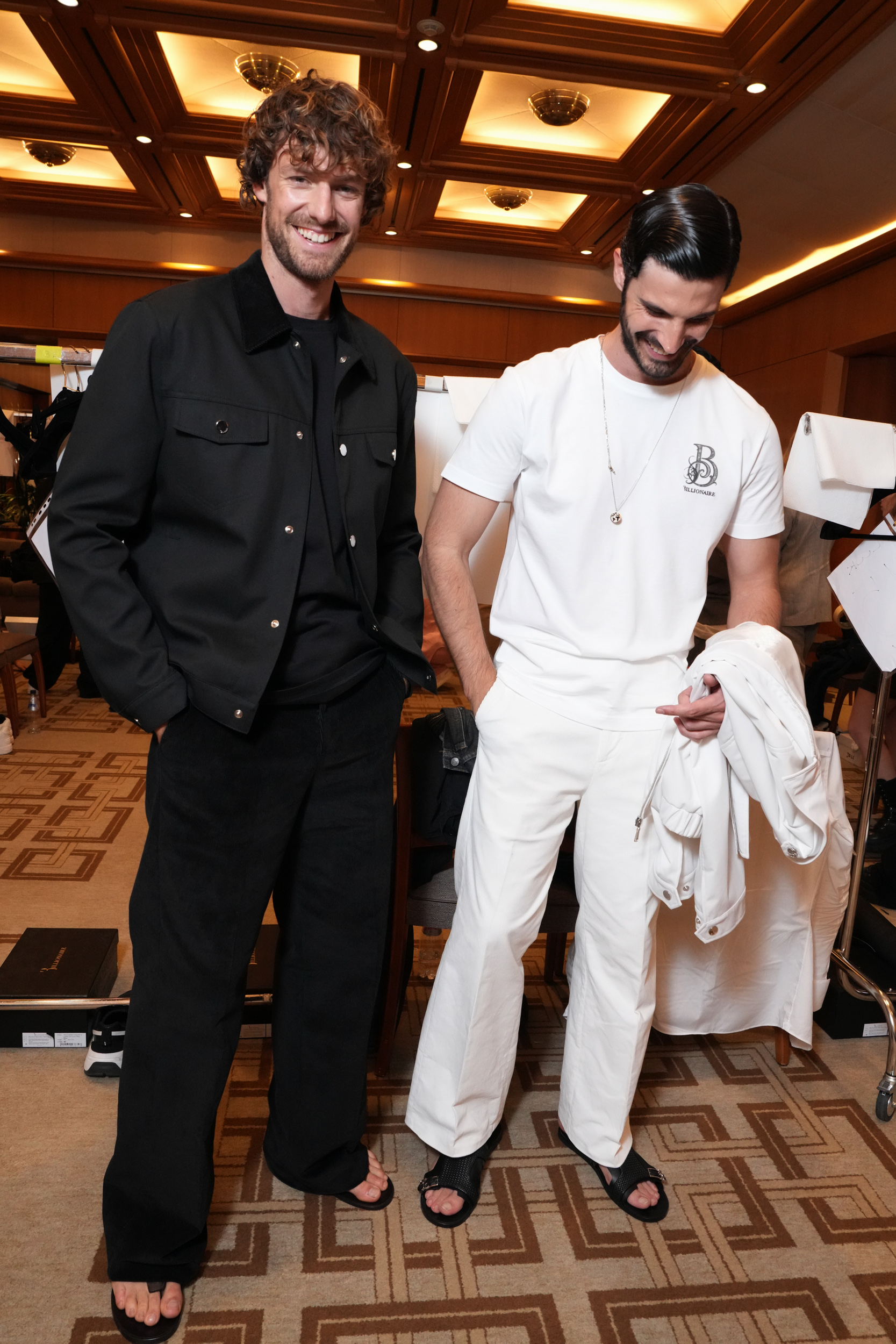 Billionaire  Spring 2025 Men's Fashion Show Backstage