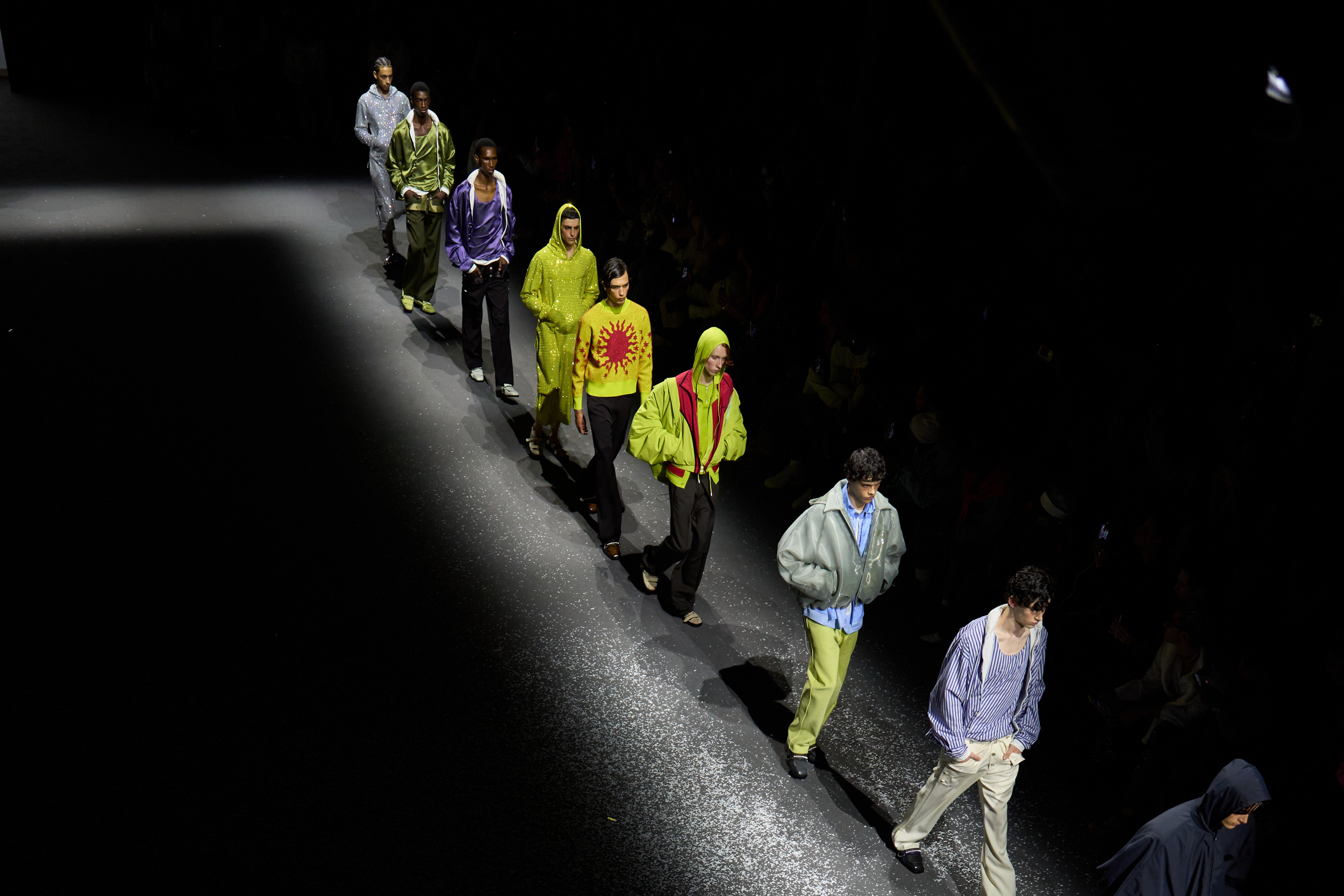 Bluemarble  Spring 2025 Men's Fashion Show Atmosphere